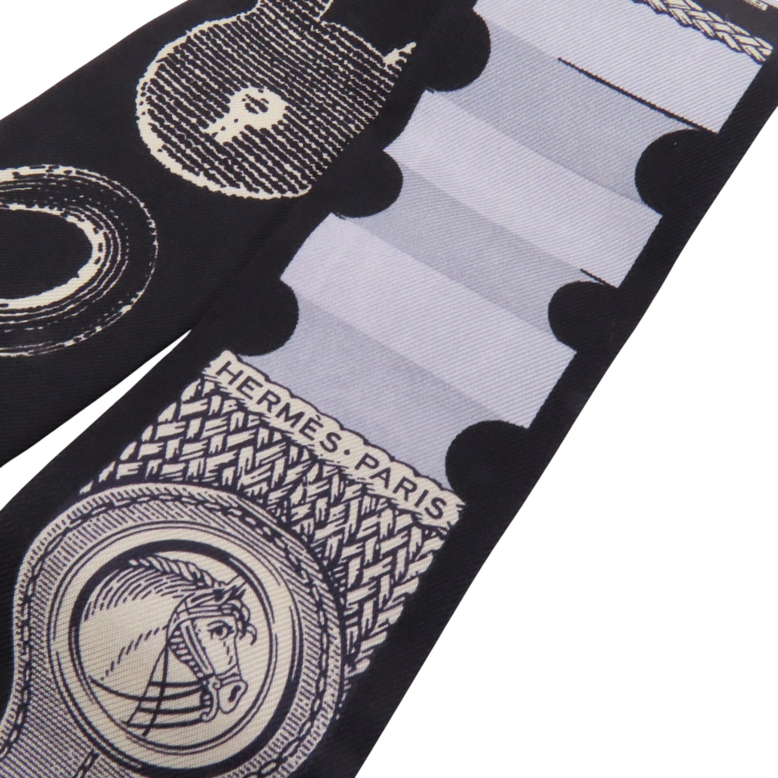 HERMES 絲質Twilly Scarf絲巾