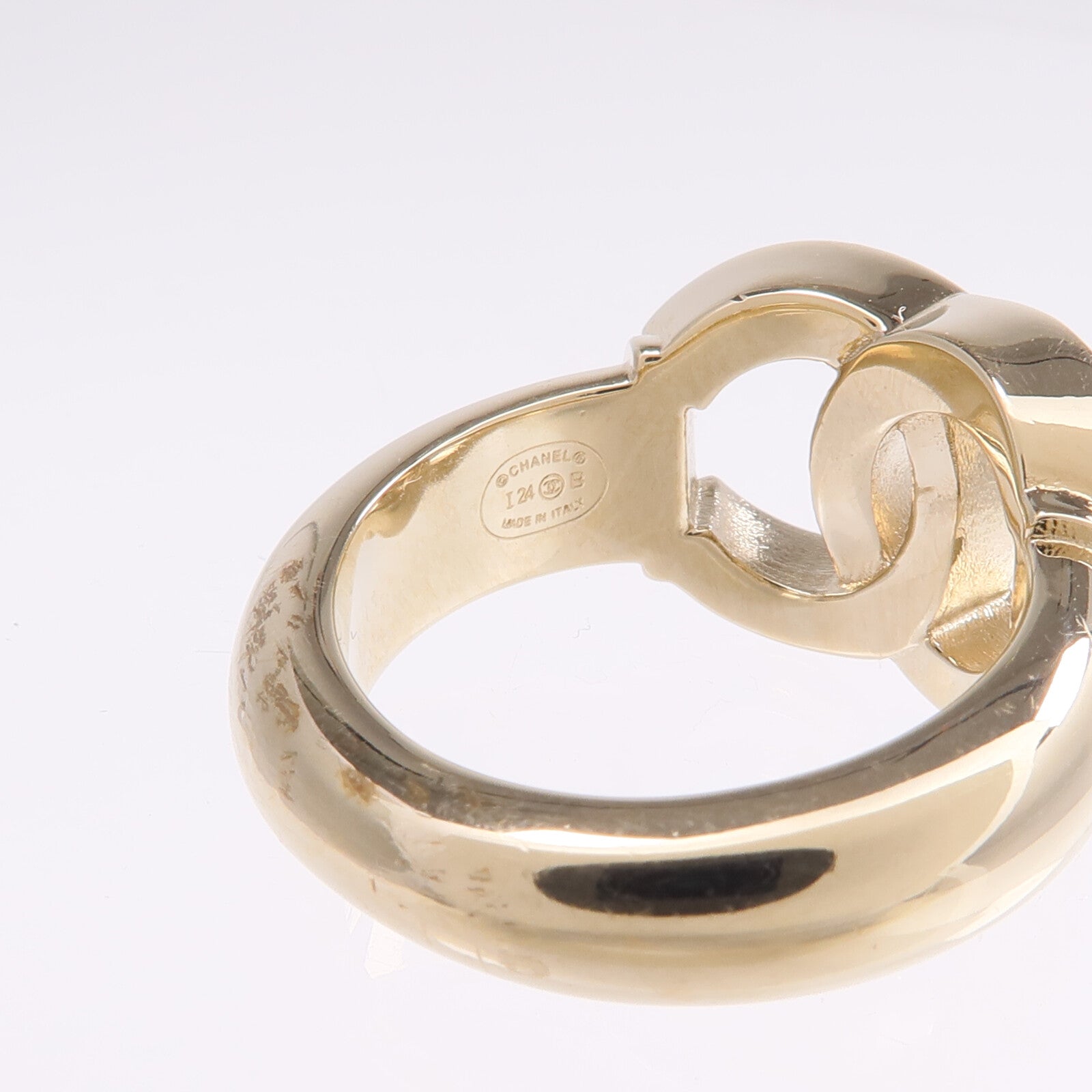 CHANEL 金屬Ring戒指US#6