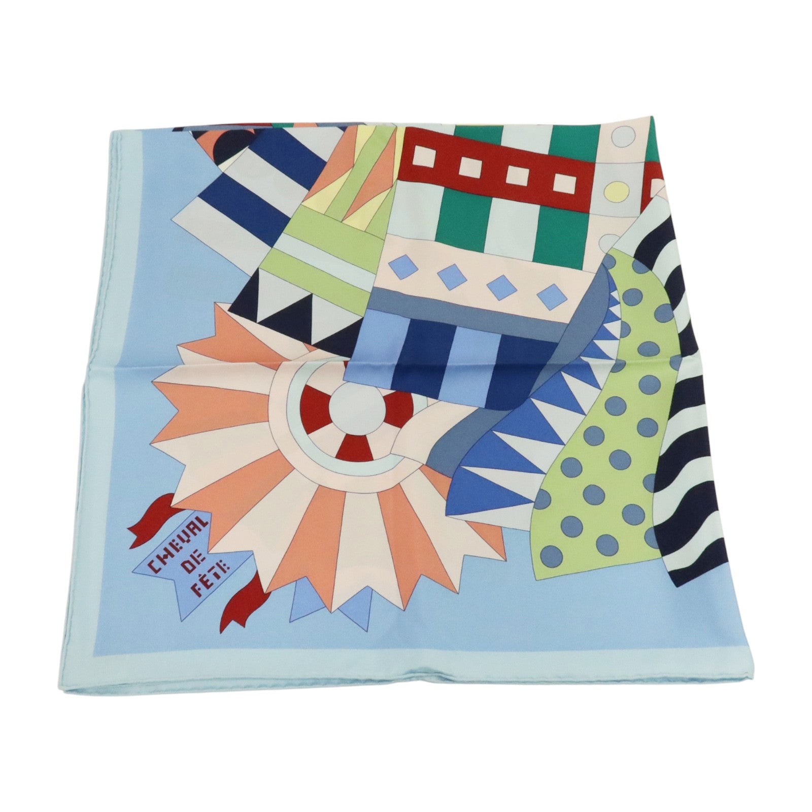 HERMES 絲質Scarf 90x90cm絲巾