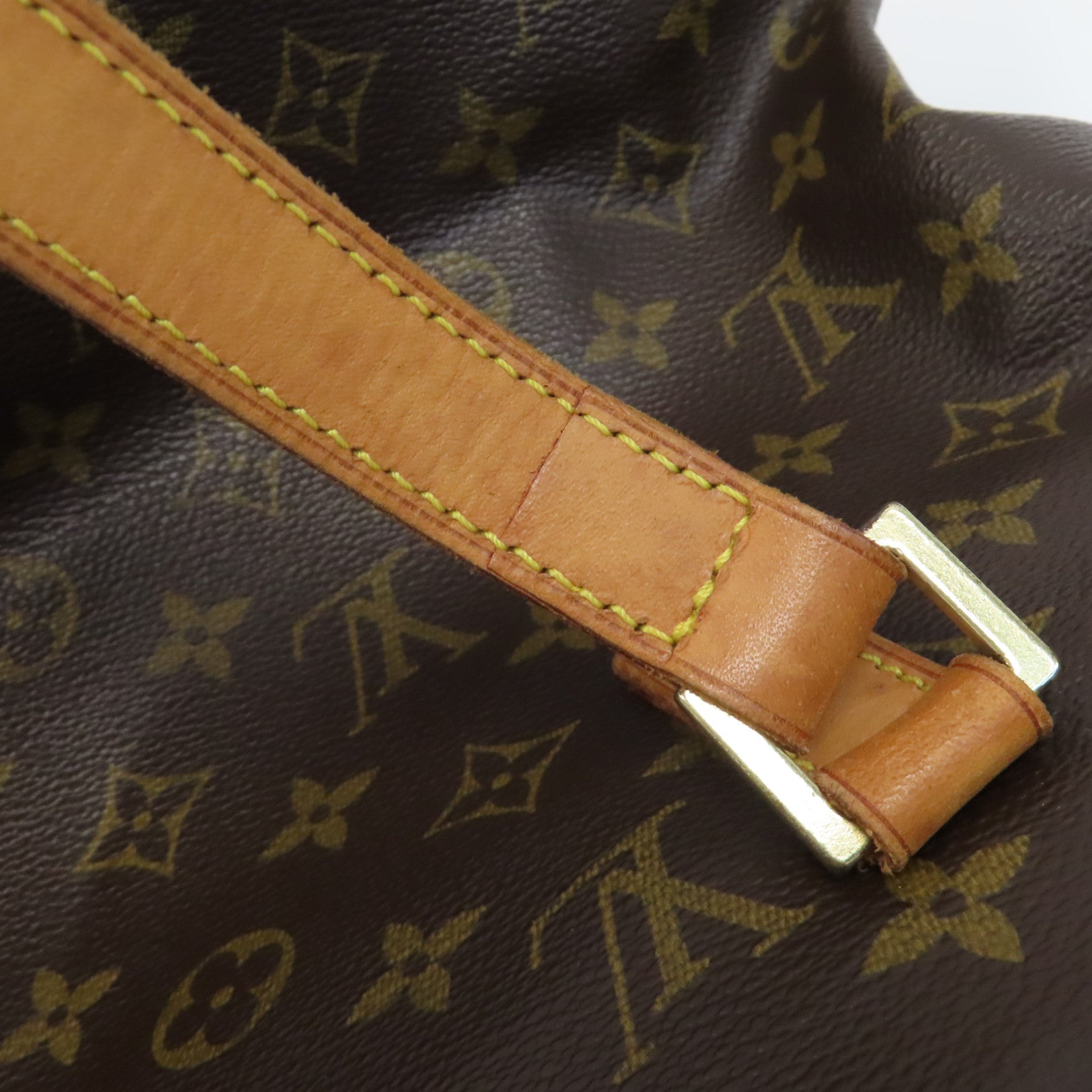 LOUIS VUITTON Monogram Cabas Piano金扣手挽袋啡色