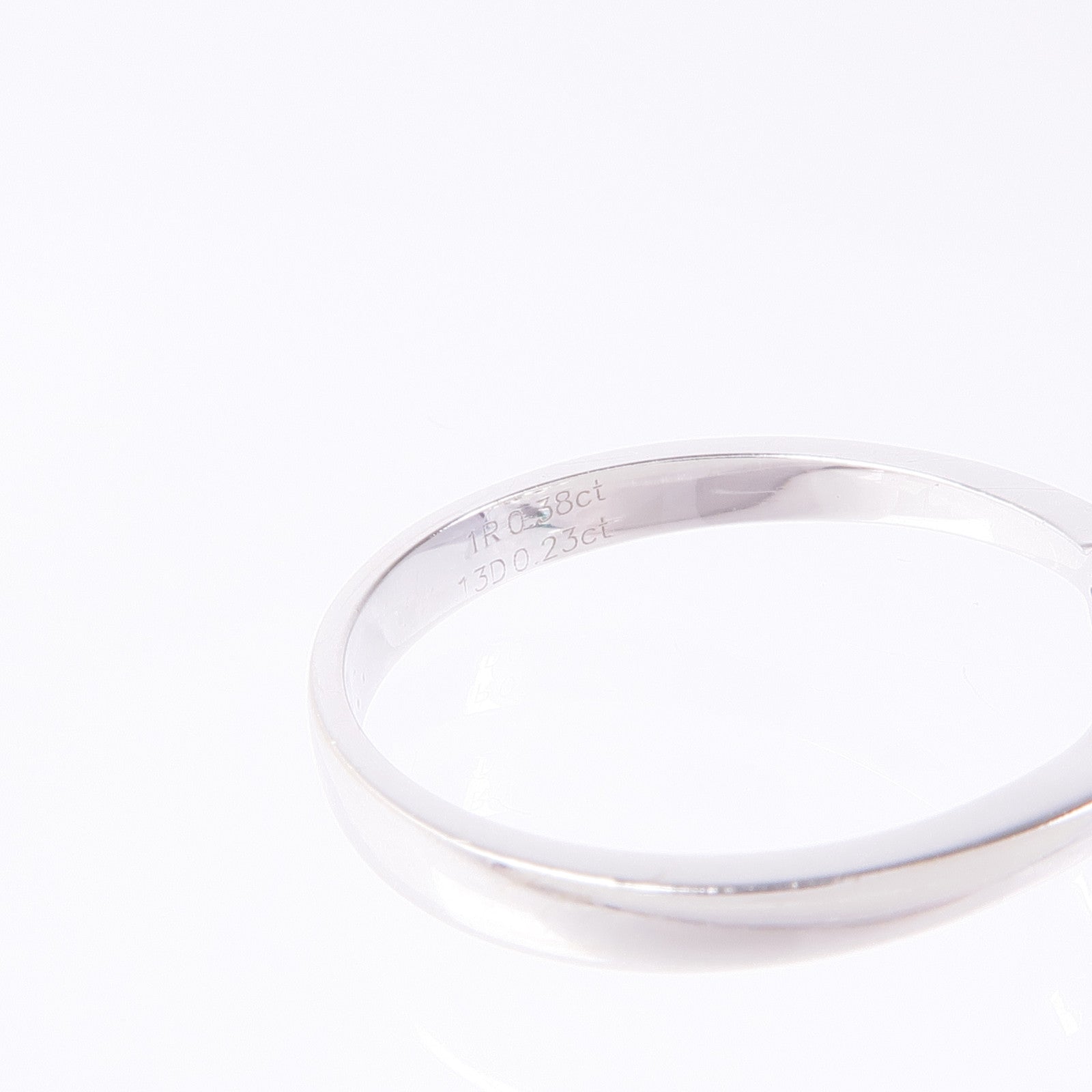 JEWELRY 【激減優惠】18K白金Emerald/Diamond Ring綠寶石/鑽石戒指US#7.25