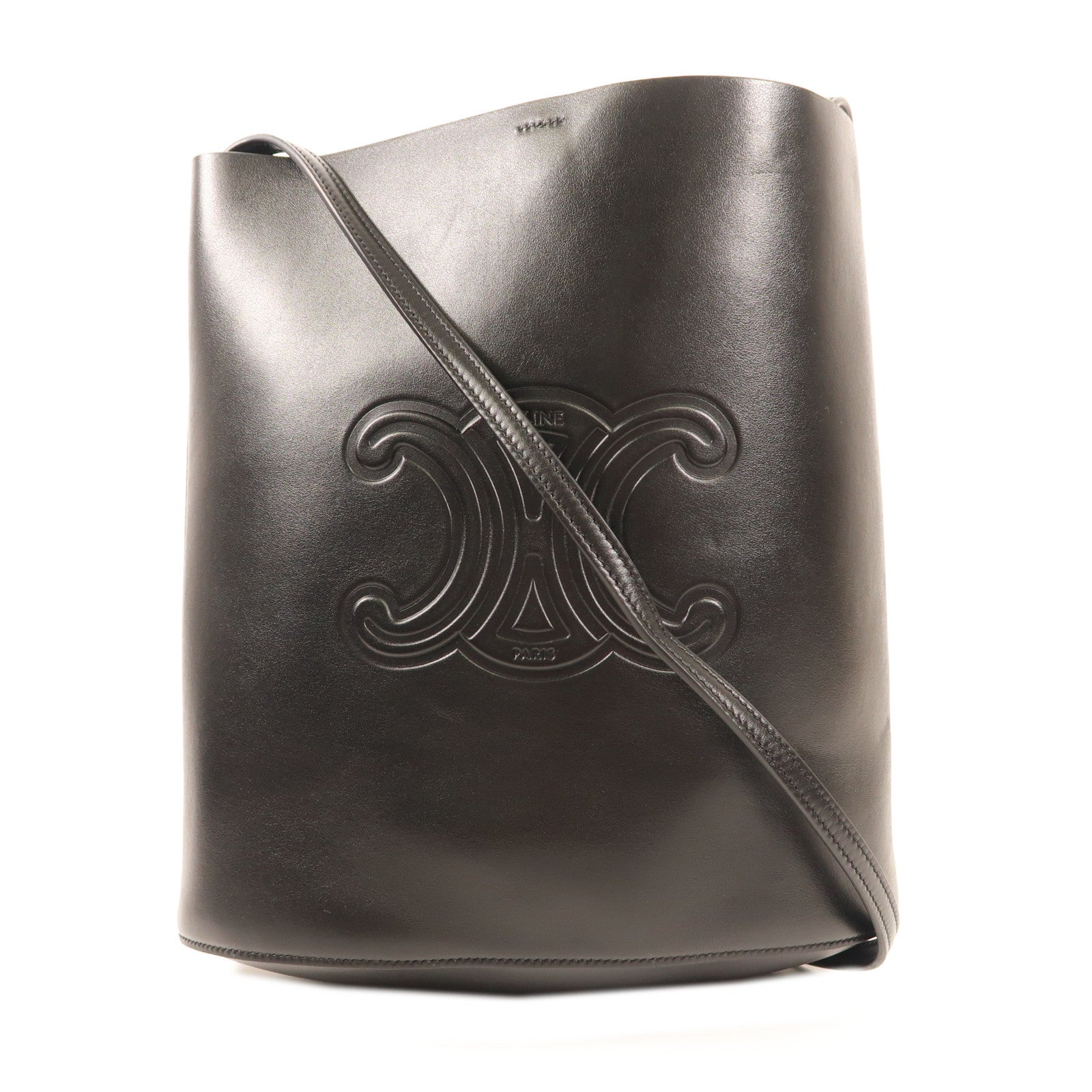 CELINE 牛皮皮革Small Bucket In Smooth肩背袋