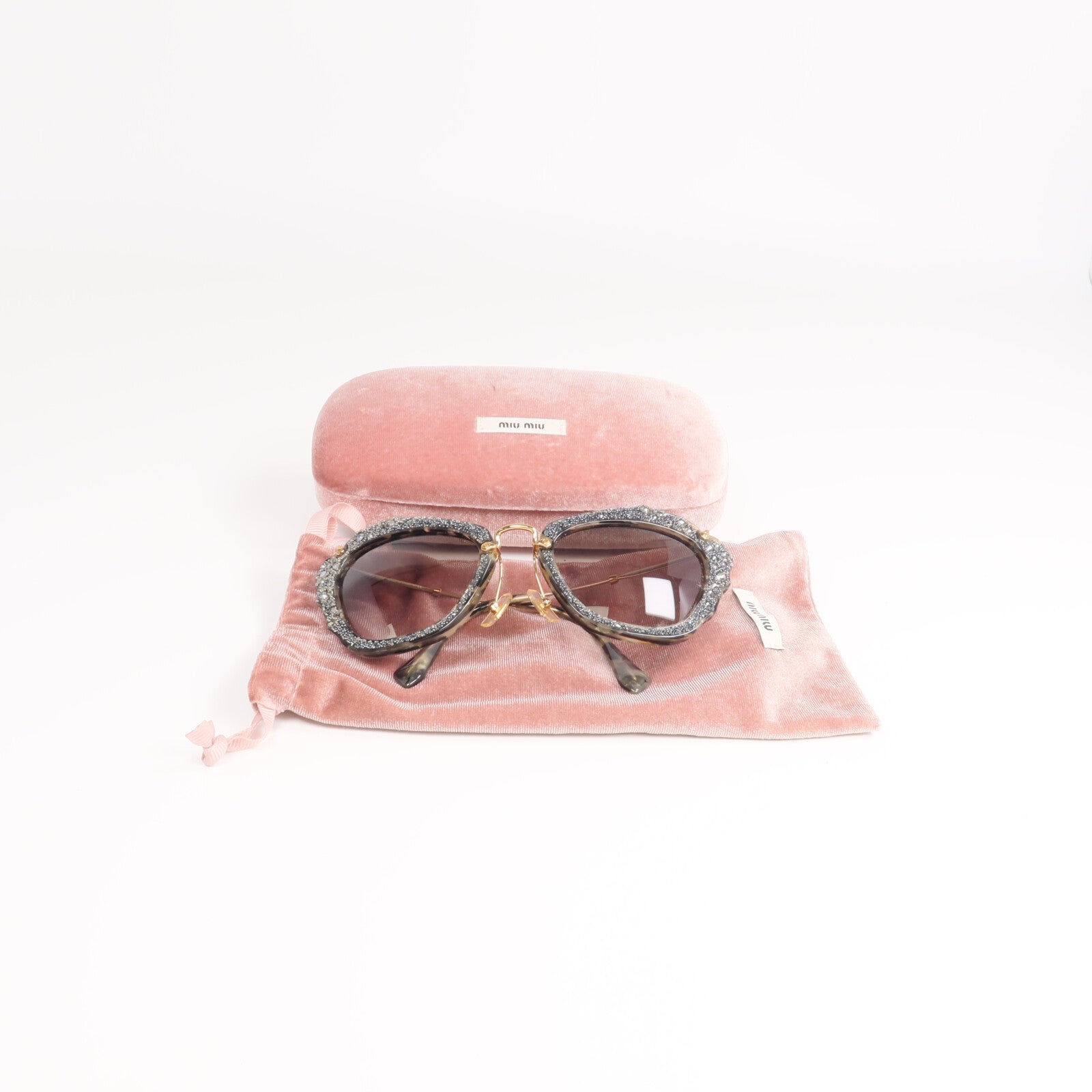 Miu Miu PVC/金屬Sunglasses太陽眼鏡