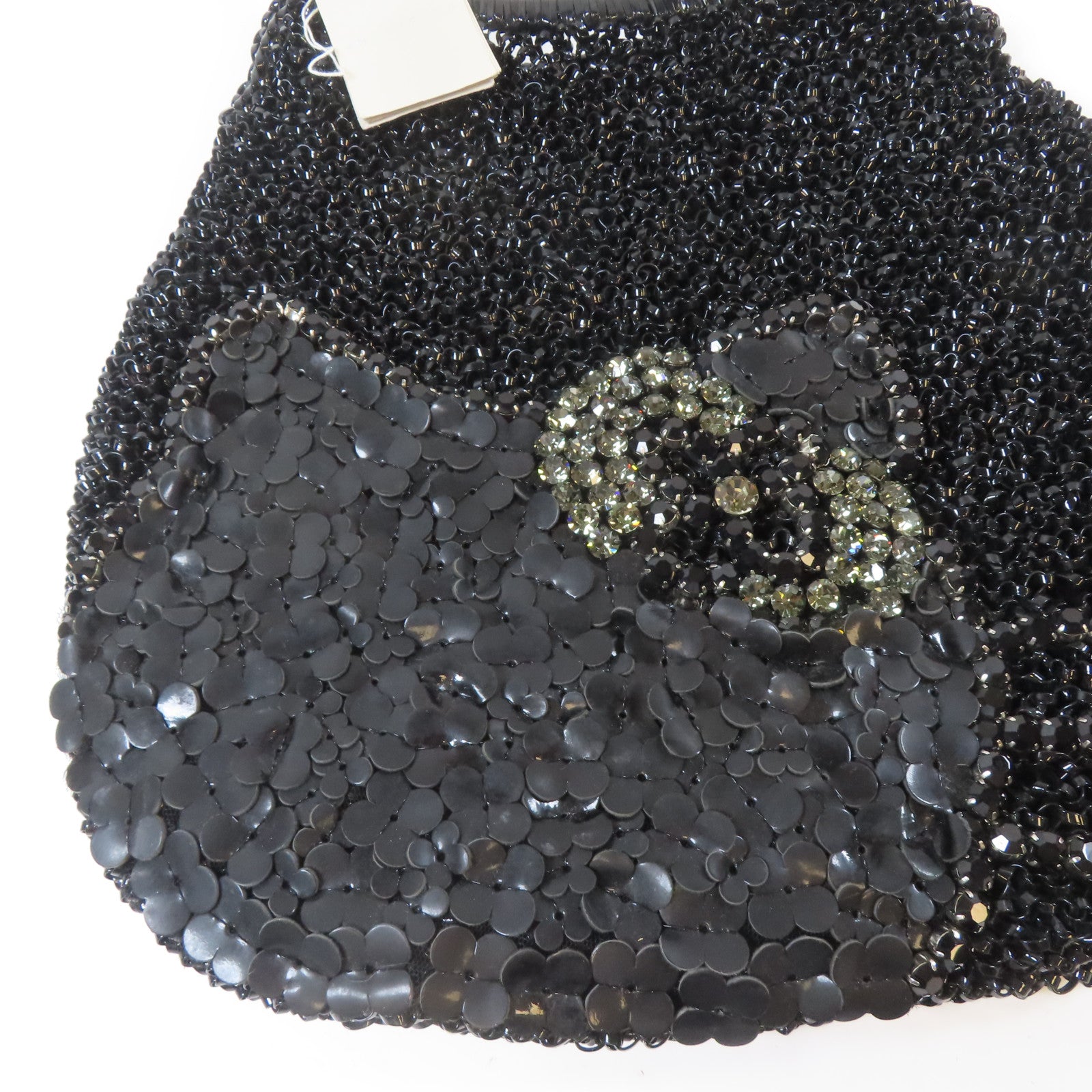 ANTEPRIMA PVC Handbag銀扣手挽袋黑色