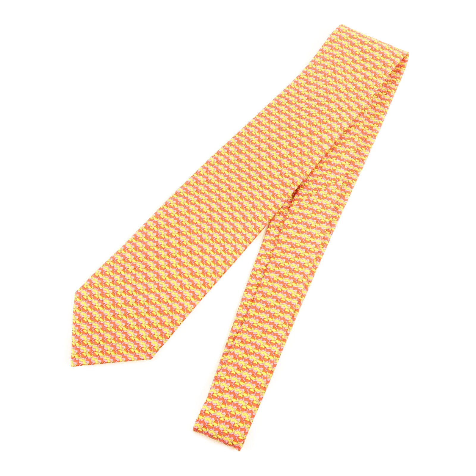 HERMES 【激減優惠】絲質Necktie領帶