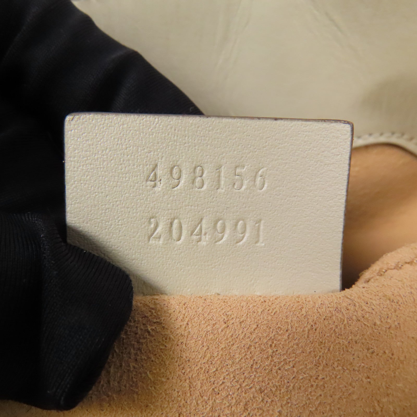 GUCCI 塗層帆布Padlock金扣肩背袋