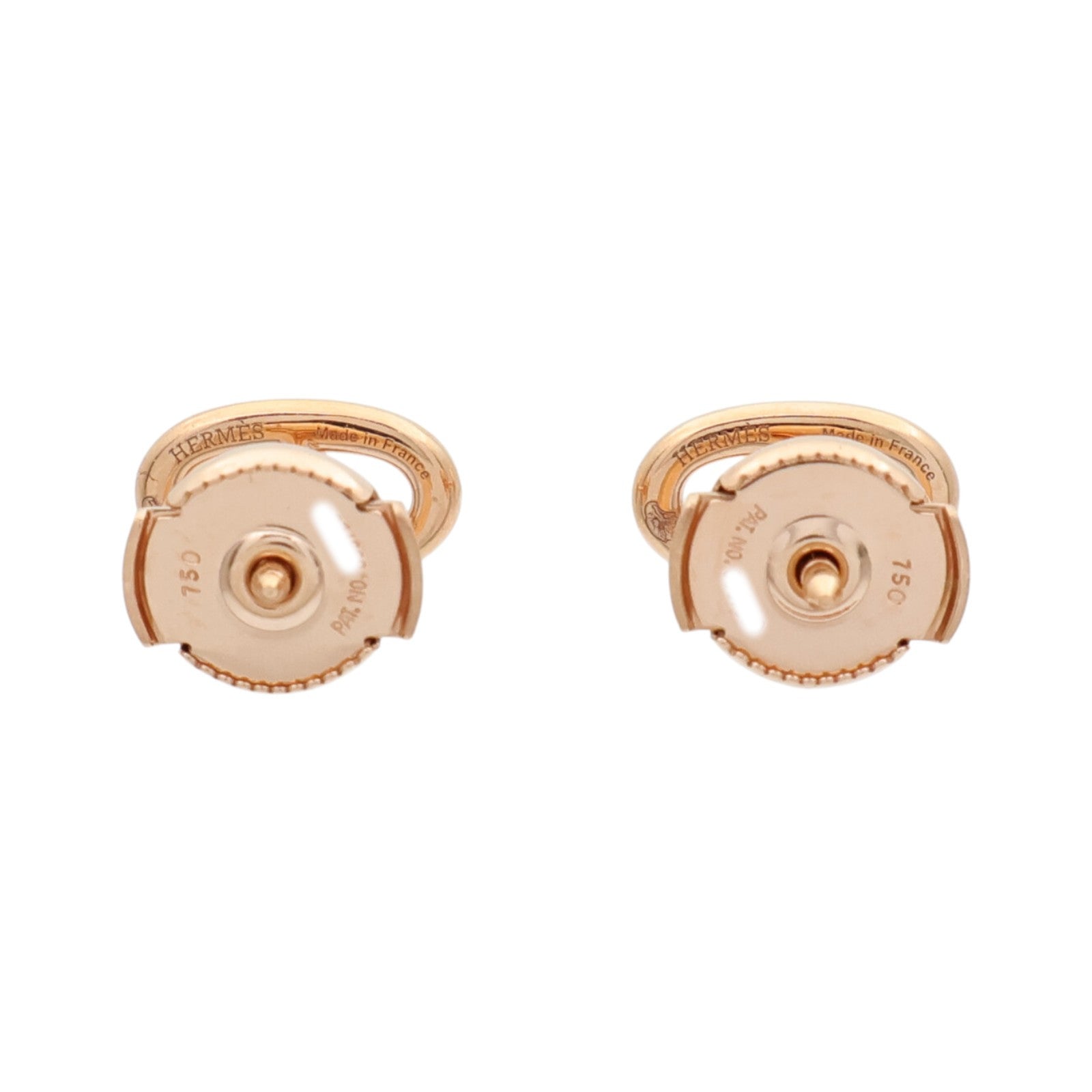 HERMES 18K玫瑰金Farandole Earrings耳環