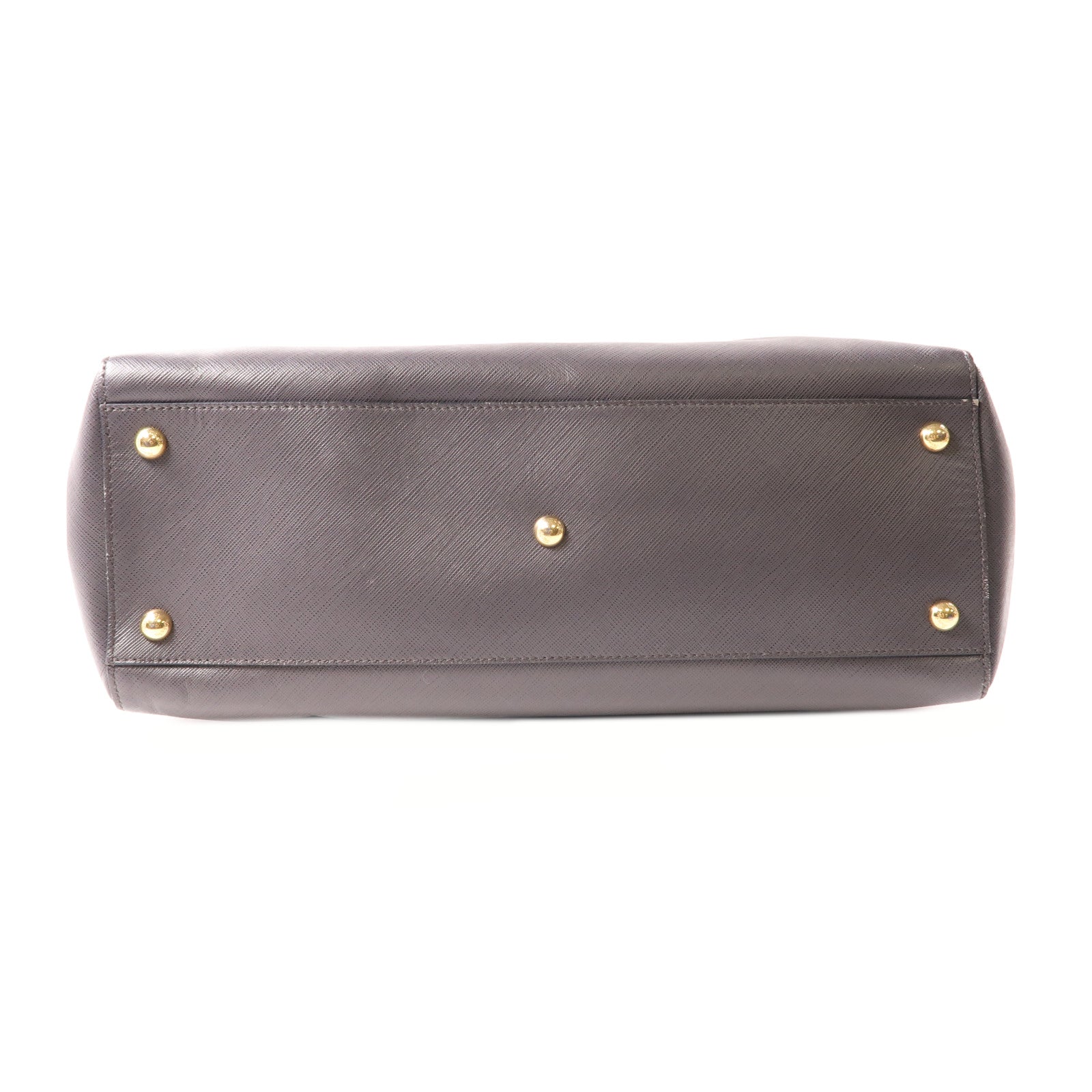Salvatore Ferragamo 牛皮皮革Shoulder Bag金扣鏈帶肩背袋灰色