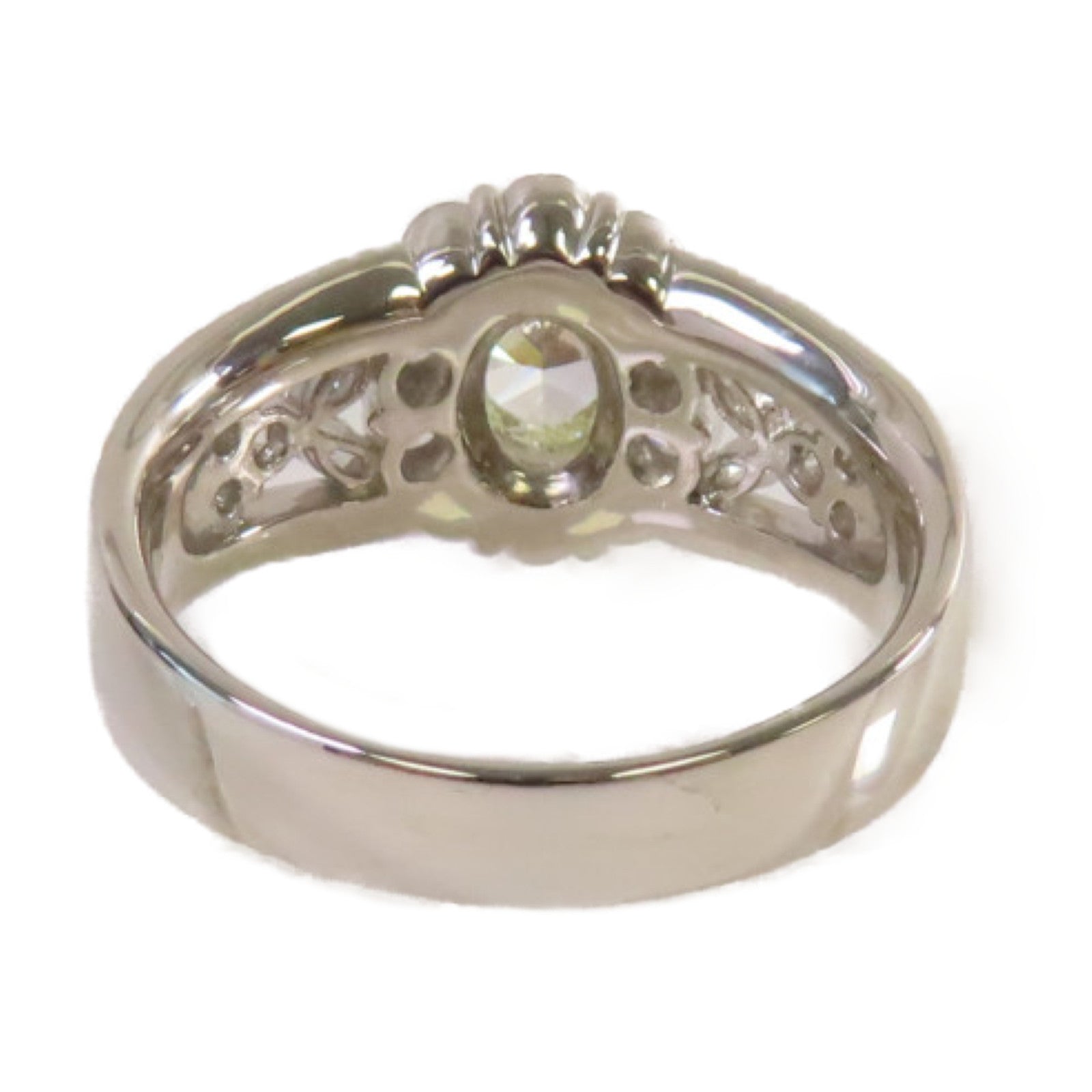 JEWELRY 【激減優惠】PT900鉑金/1.17ct/0.806ct鑽石Diamond Ring戒指US#8.75