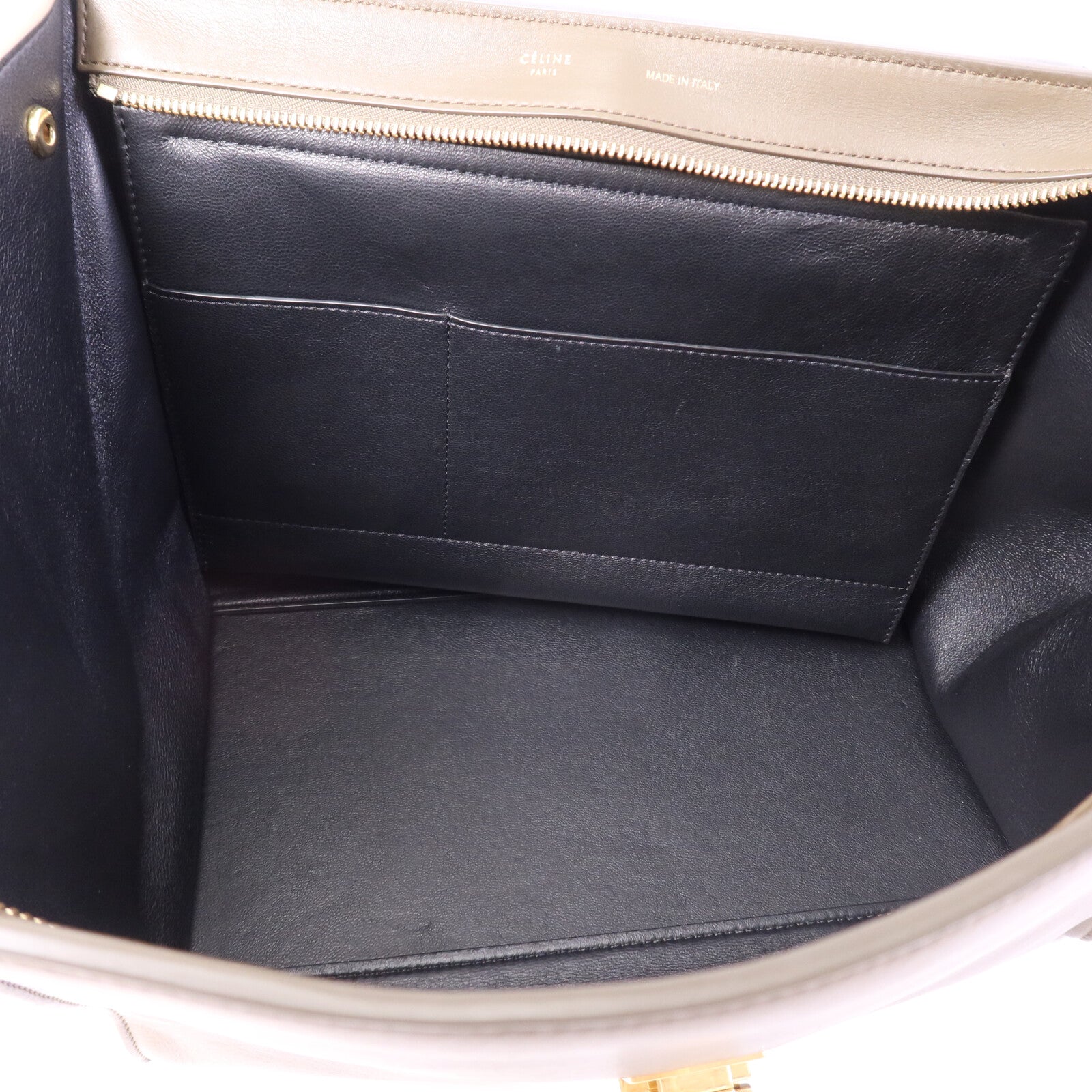 CELINE 【激減優惠】牛皮/麂皮皮革Trapeze金扣手挽肩背兩用袋