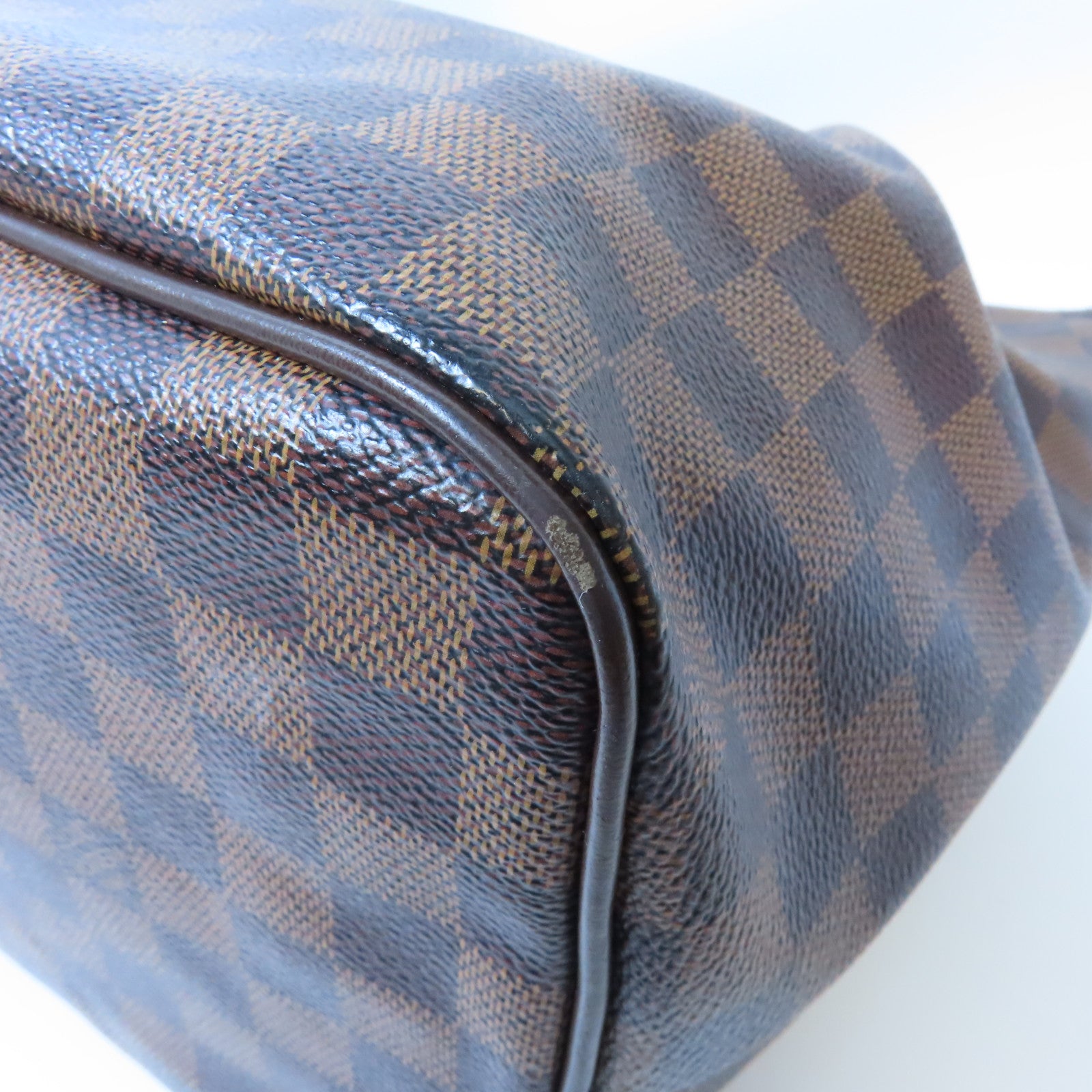 LOUIS VUITTON Damier Westminster GM金扣肩背袋棕色
