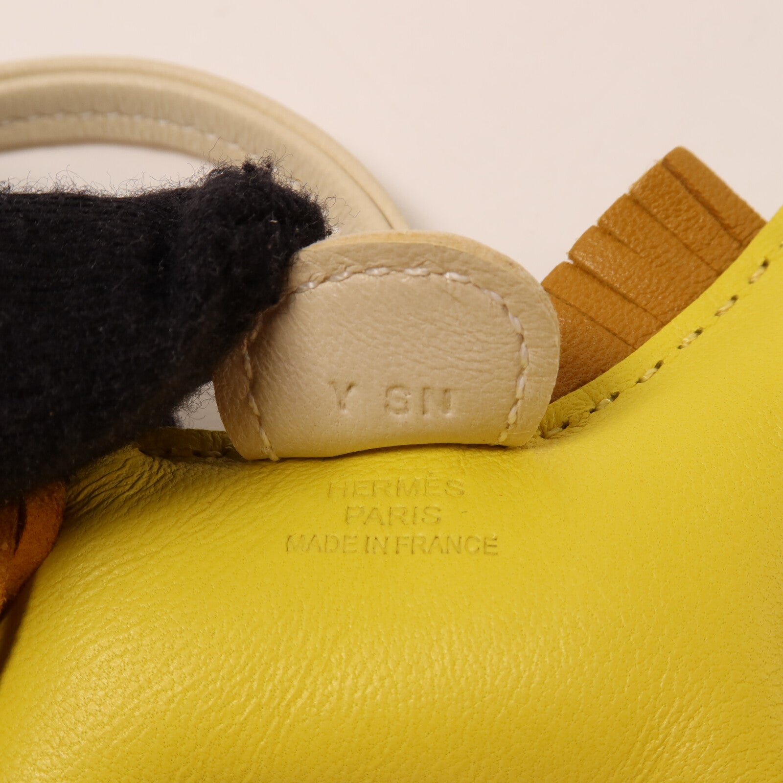 HERMES Milo皮革Rodeo PM掛飾