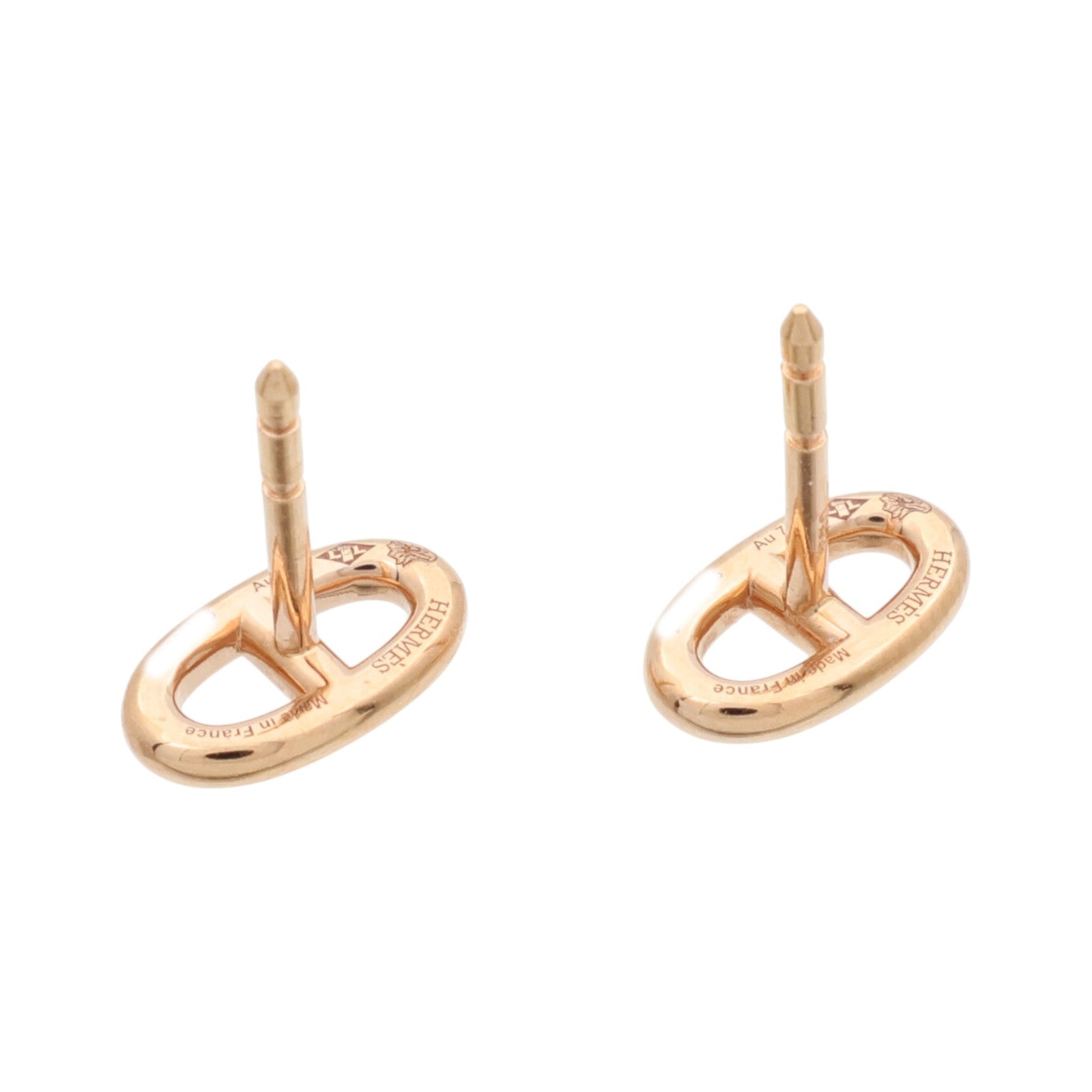 HERMES 18K玫瑰金Farandole Earrings耳環
