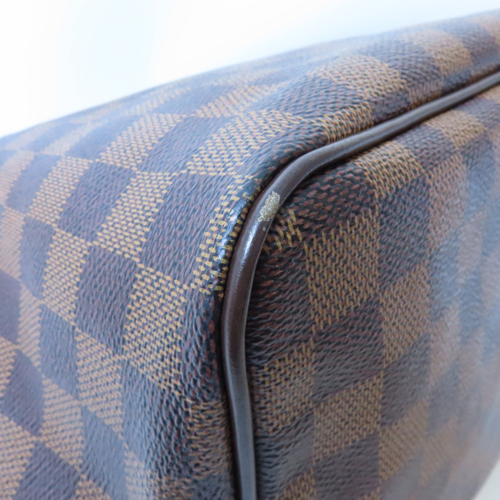 LOUIS VUITTON Damier Westminster GM金扣肩背袋棕色