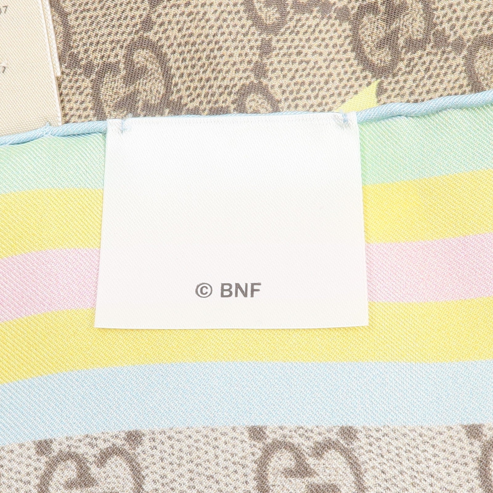 GUCCI 絲質GucciXBananya Scarf 70X70cm絲巾