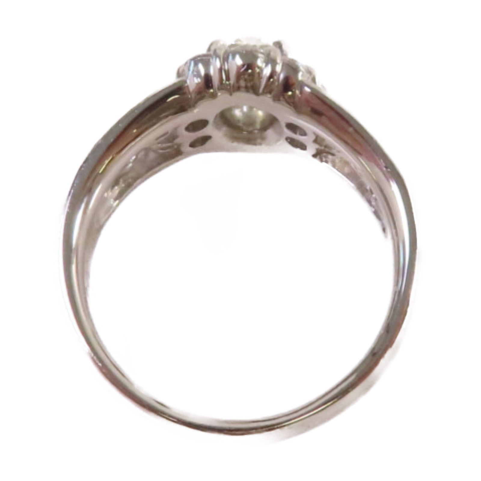 JEWELRY 【激減優惠】PT900鉑金/1.17ct/0.806ct鑽石Diamond Ring戒指US#8.75