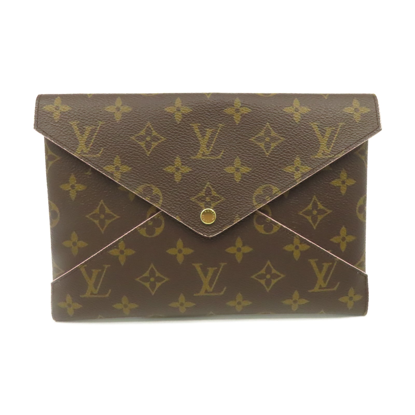 LOUIS VUITTON Monogram Kirigami Pochette手拿包啡色/粉紅色/紅色/紫色