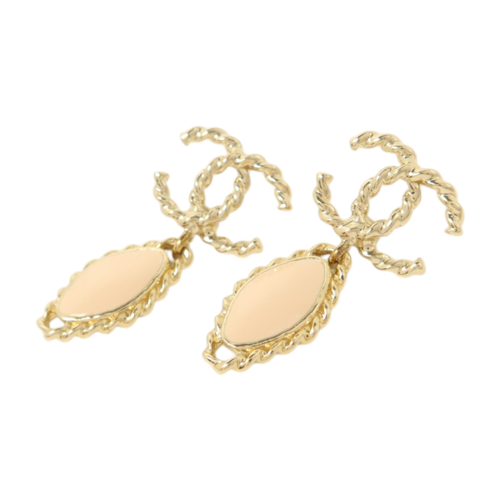 CHANEL 金屬/PVC Earrings耳環