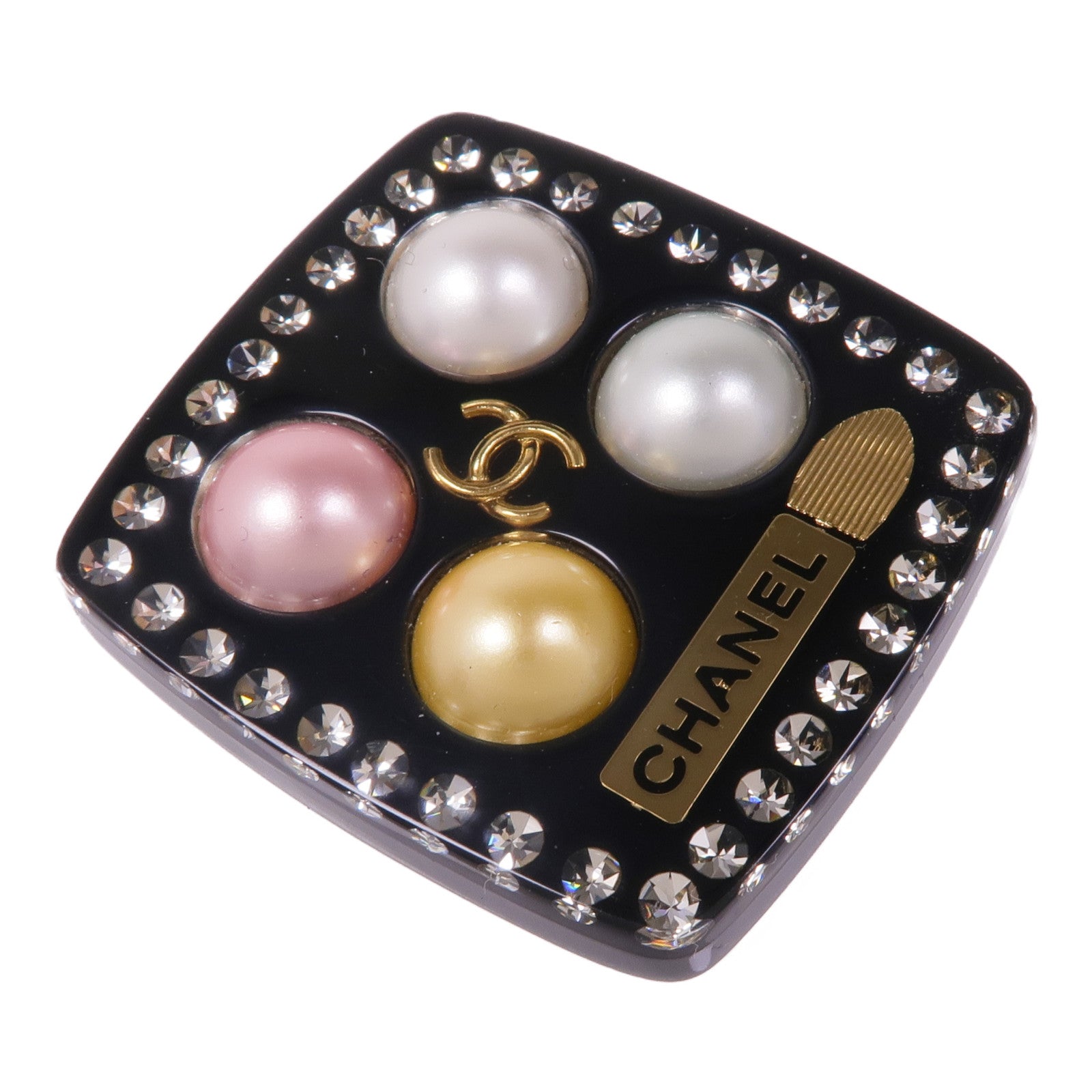 CHANEL PVC/金屬Brooch胸針