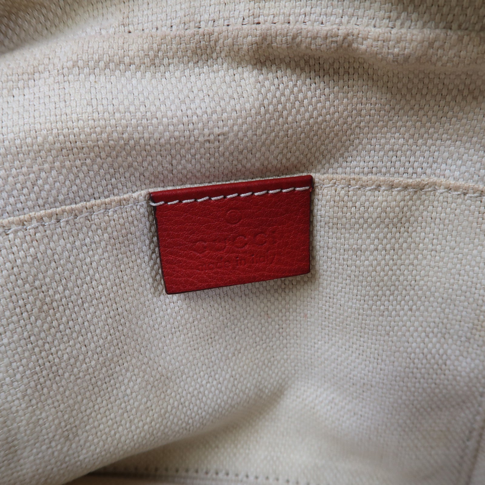 GUCCI 牛皮皮革Soho Disco Shoulder Bag金扣肩背袋紅色