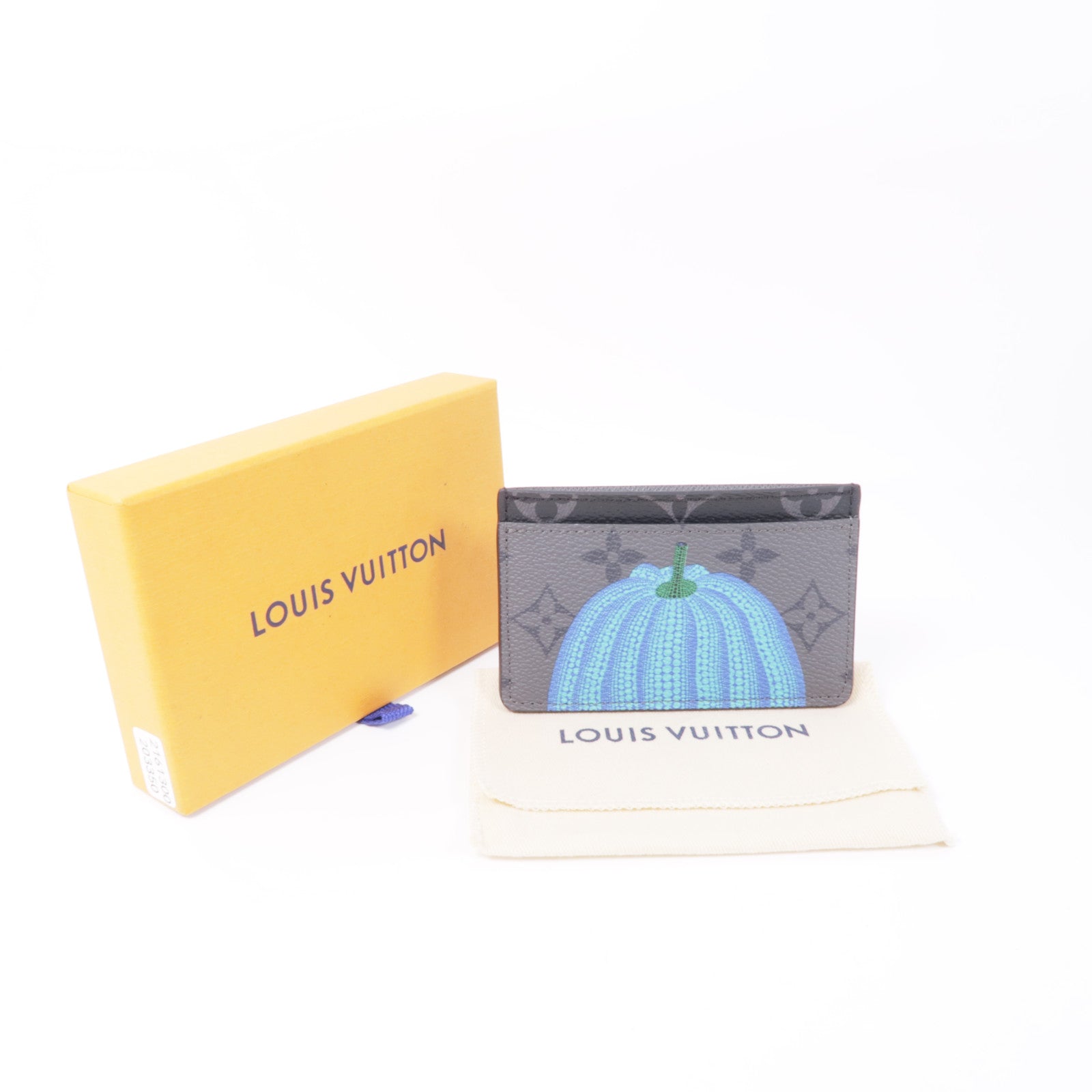 LOUIS VUITTON Monogram Eclipse LV X YK Porte Cartes Simple卡片套