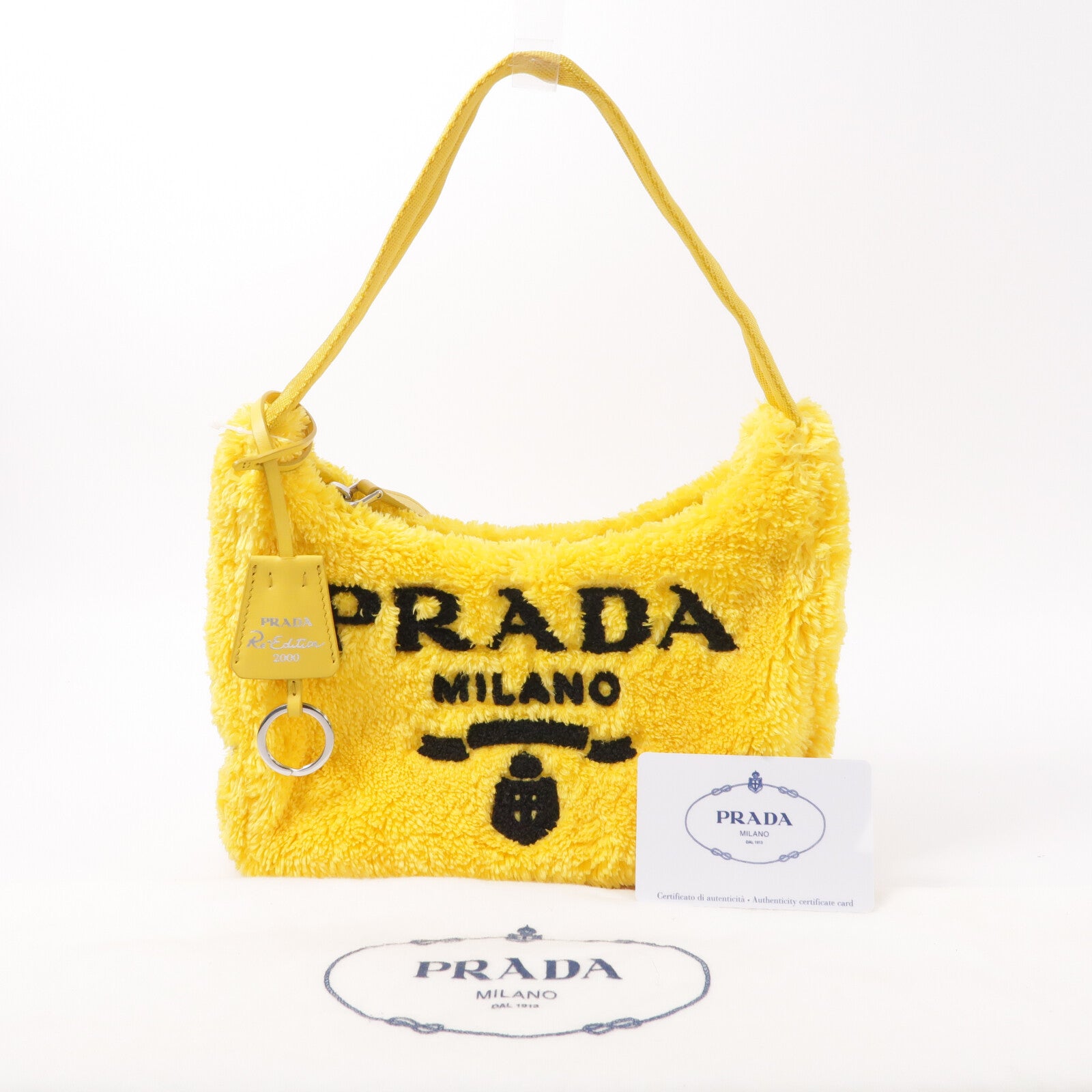 PRADA Terry Cloth Terry Mini (Re-Edition 2000) 肩背袋
