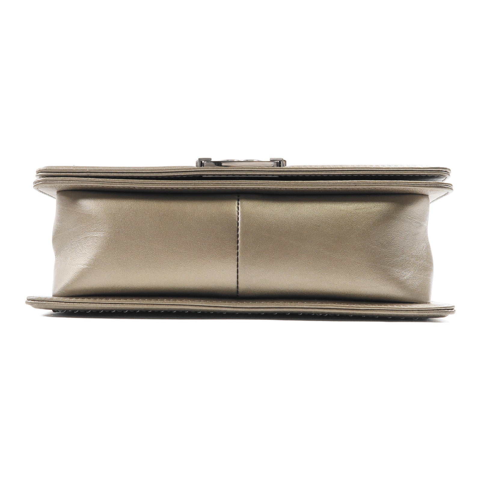 CHANEL CC SHW Boy Chanel Shoulder Bag 26733302 Calfskin Leather Grey