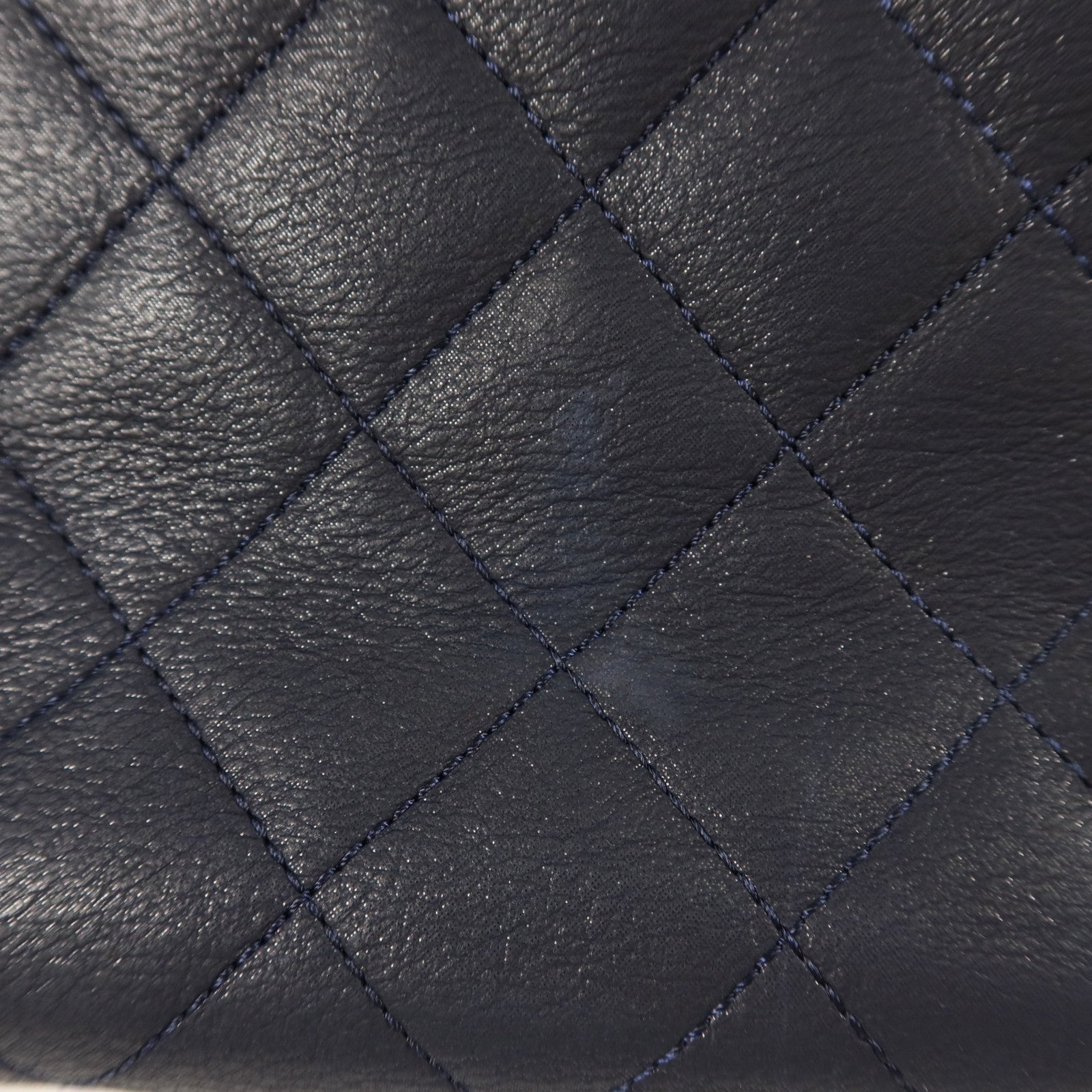 CHANEL 牛皮皮革Tote Bag金扣手挽袋