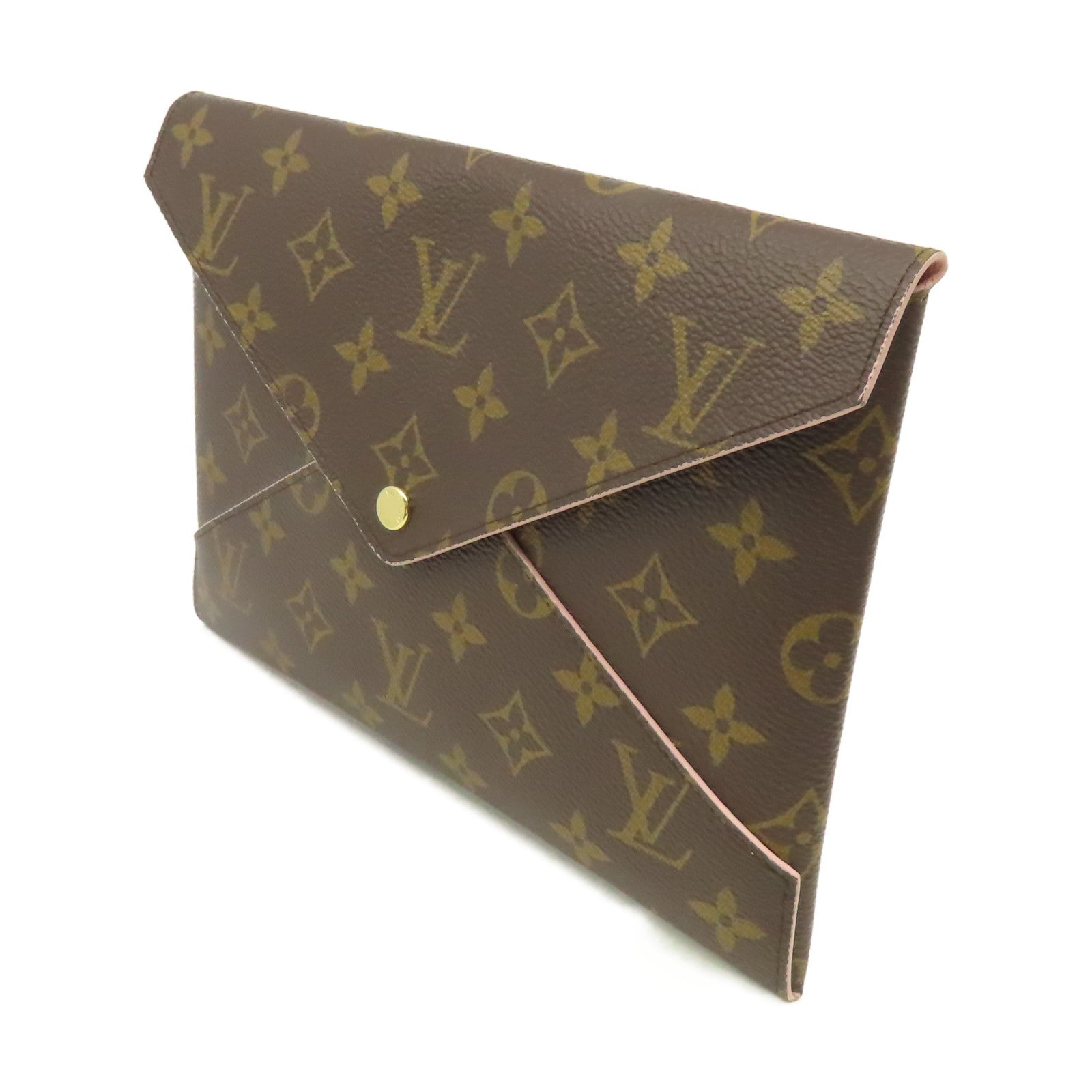 LOUIS VUITTON Monogram Kirigami Pochette手拿包啡色/粉紅色/紅色/紫色