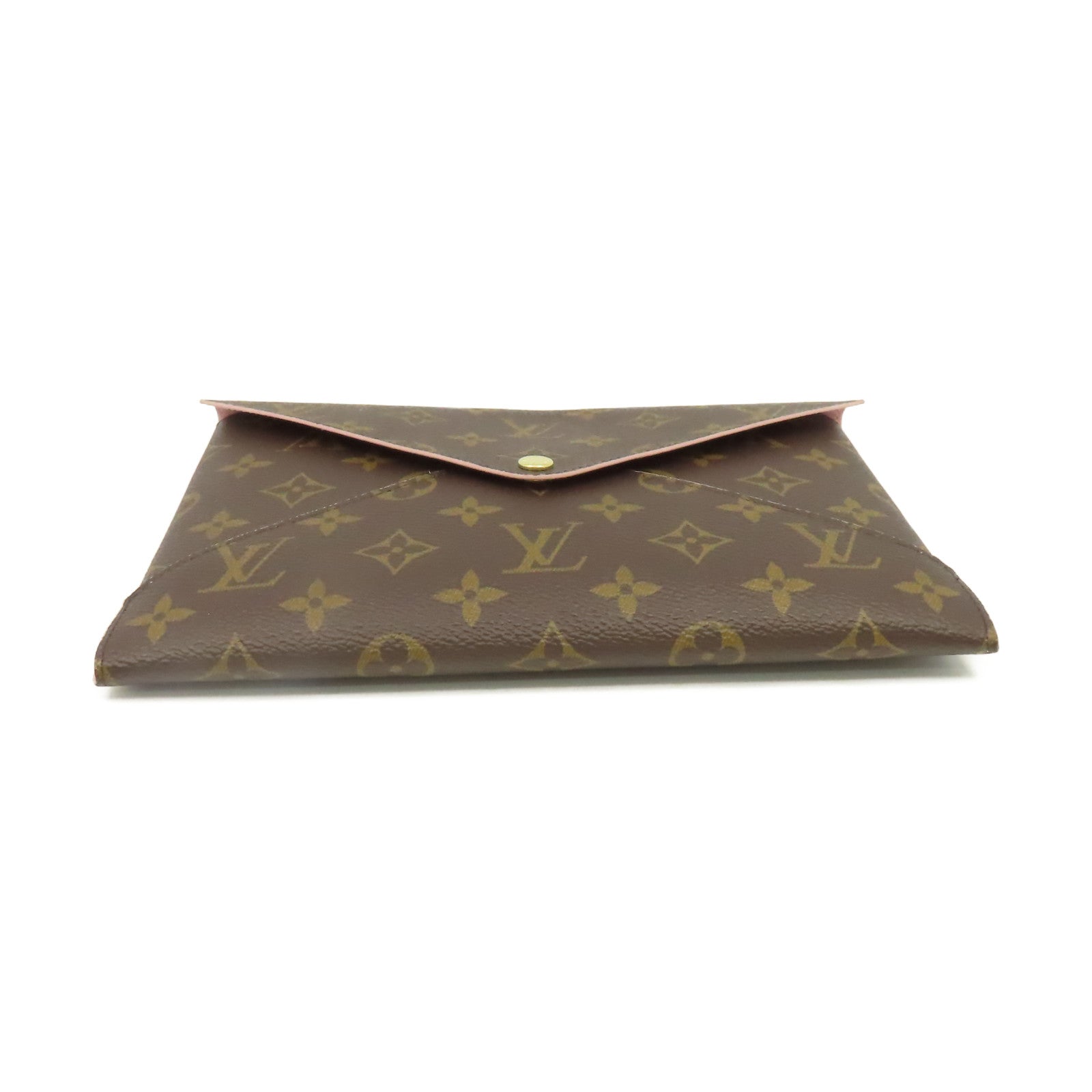LOUIS VUITTON Monogram Kirigami Pochette手拿包啡色/粉紅色/紅色/紫色