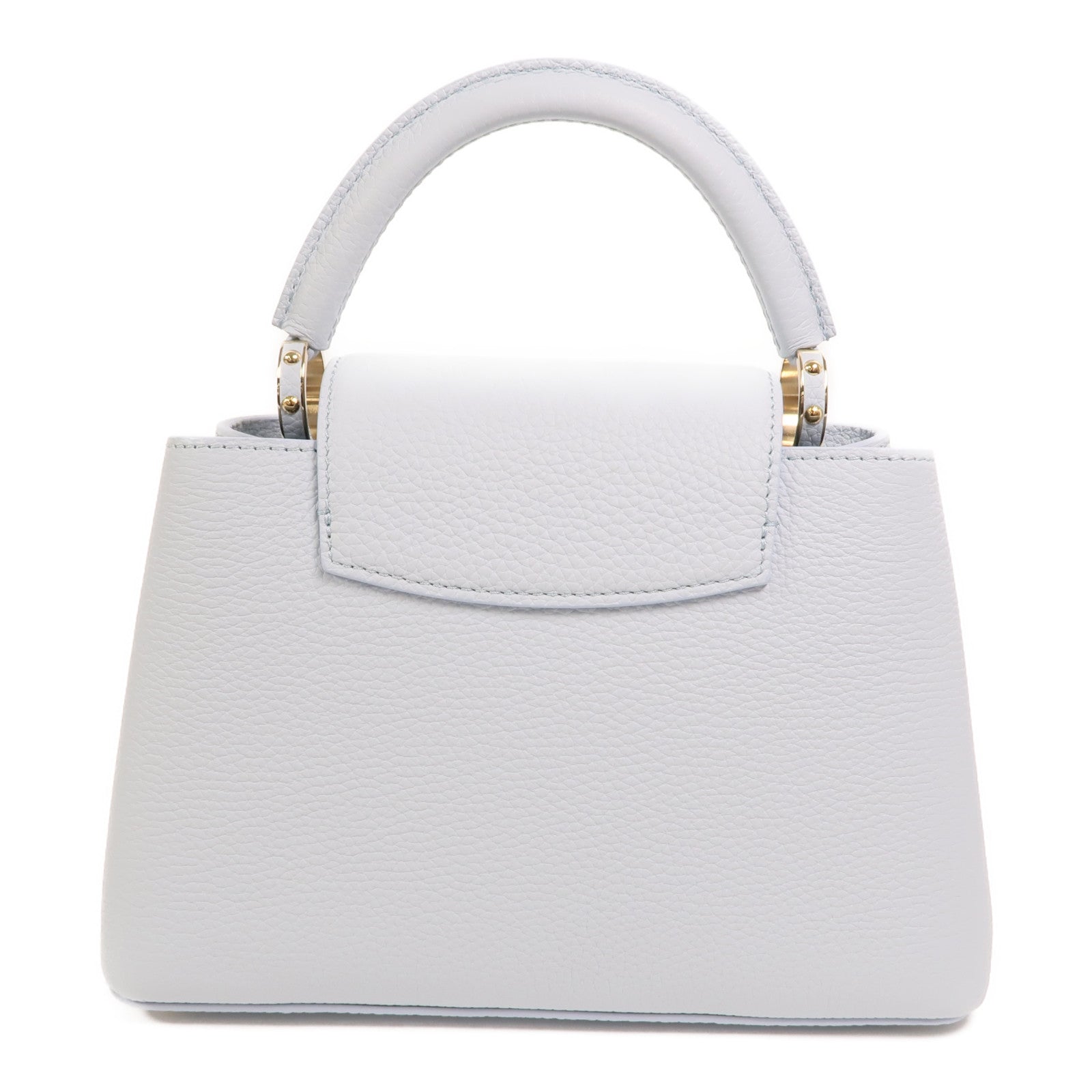 LOUIS VUITTON 牛皮皮革Capucines BB金扣手挽肩背兩用袋