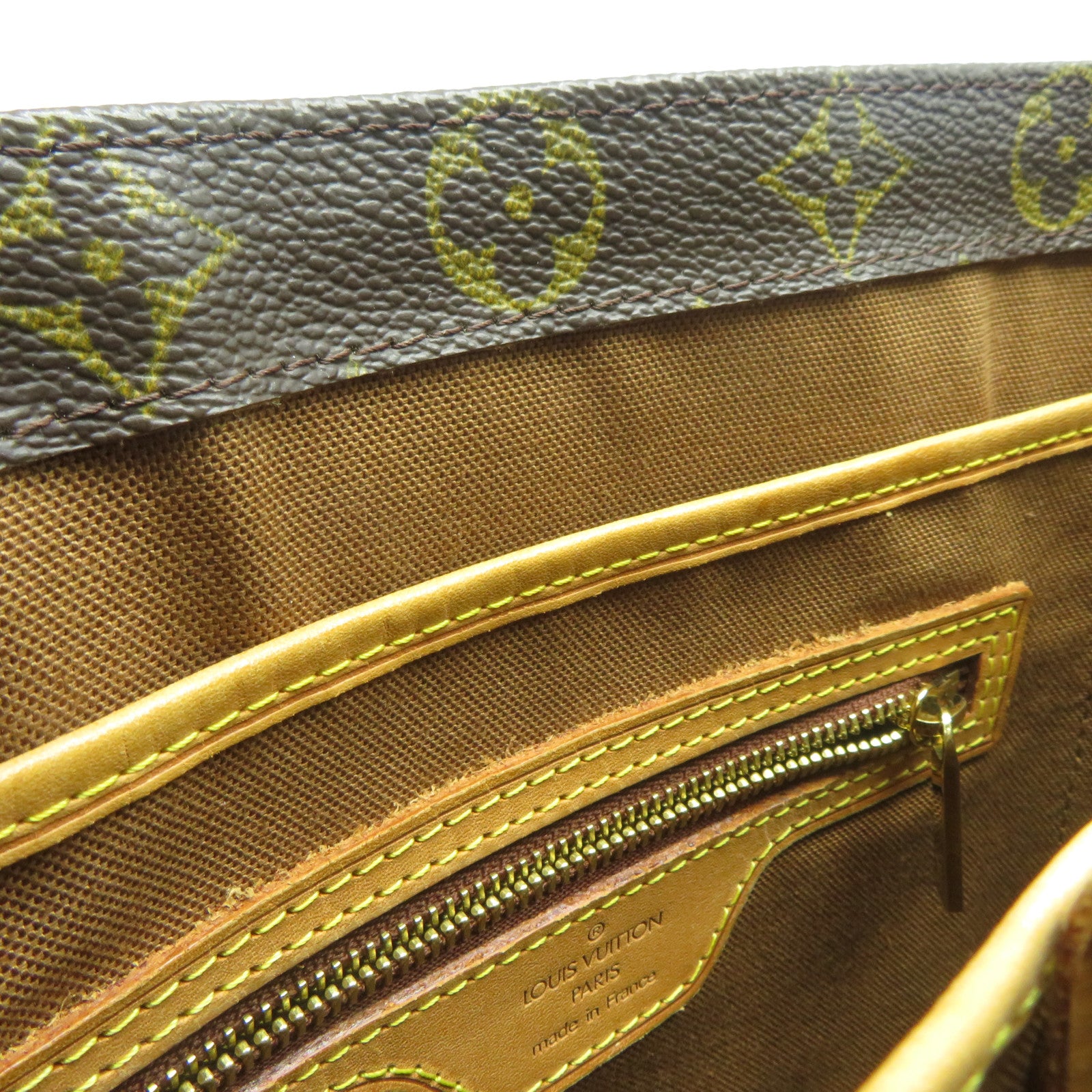 LOUIS VUITTON Monogram Vavin PM金扣手挽袋啡色