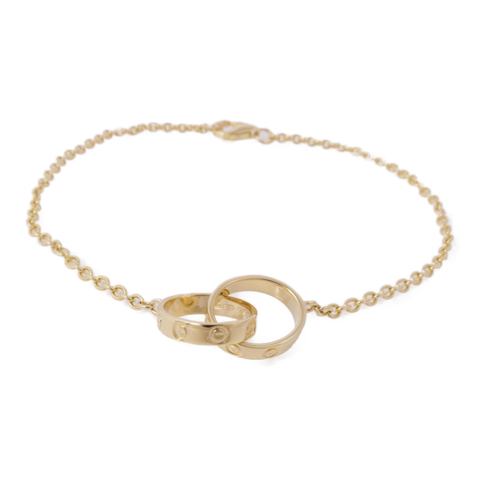 CARTIER 18K黃金Love Bracelet手鏈