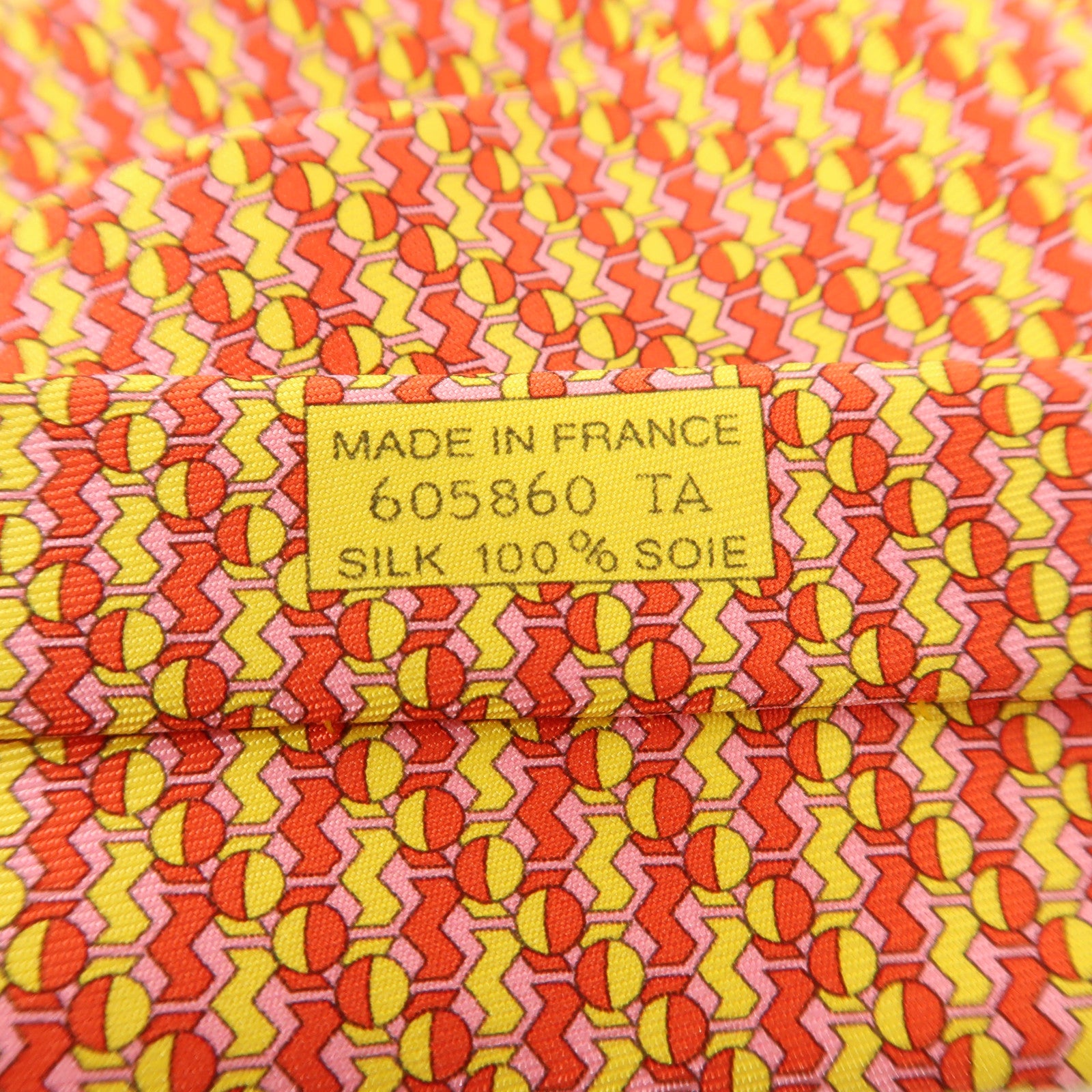 HERMES 【激減優惠】絲質Necktie領帶
