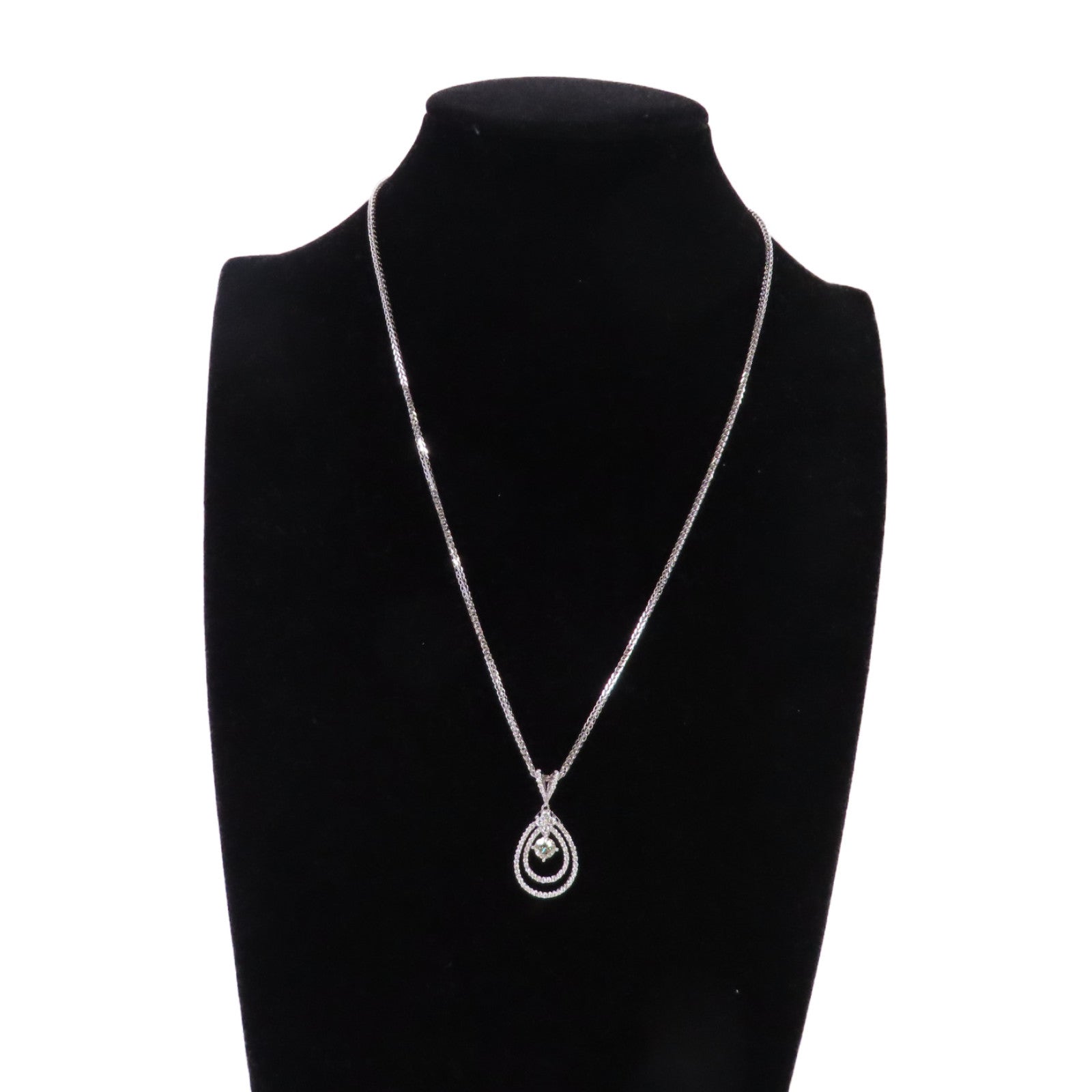 JEWELRY 【激減優惠】18K白金Diamond Necklace鑽石項鍊