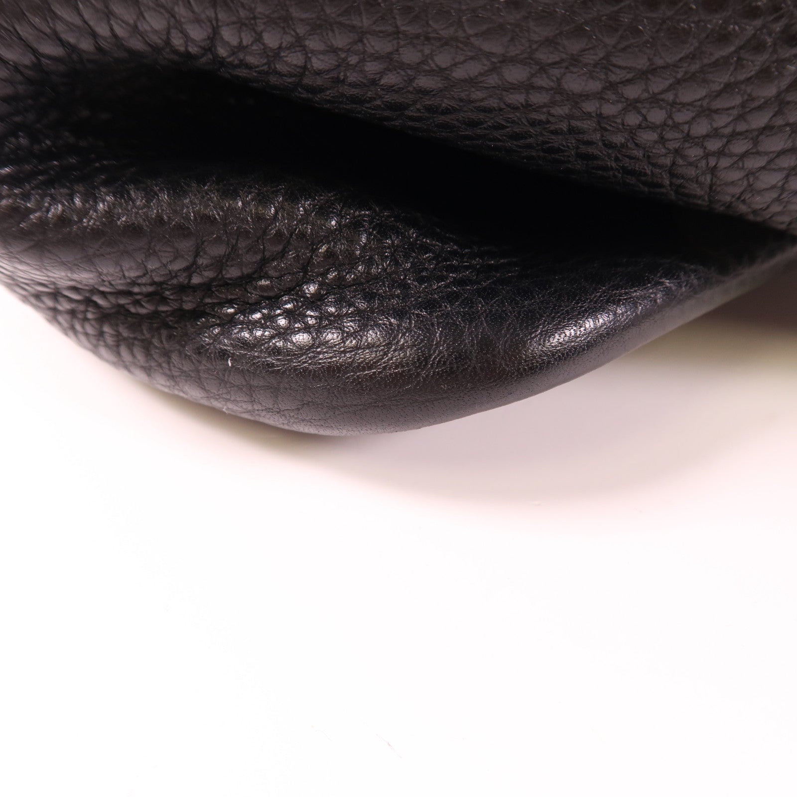 HERMES 【激減優惠】Clemence皮革Picotin MM銀扣手挽袋Noir