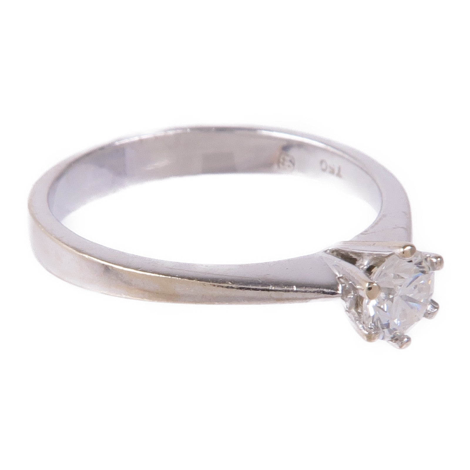 JEWELRY 【激減優惠】18K白金Diamond Ring鑽石戒指US#6