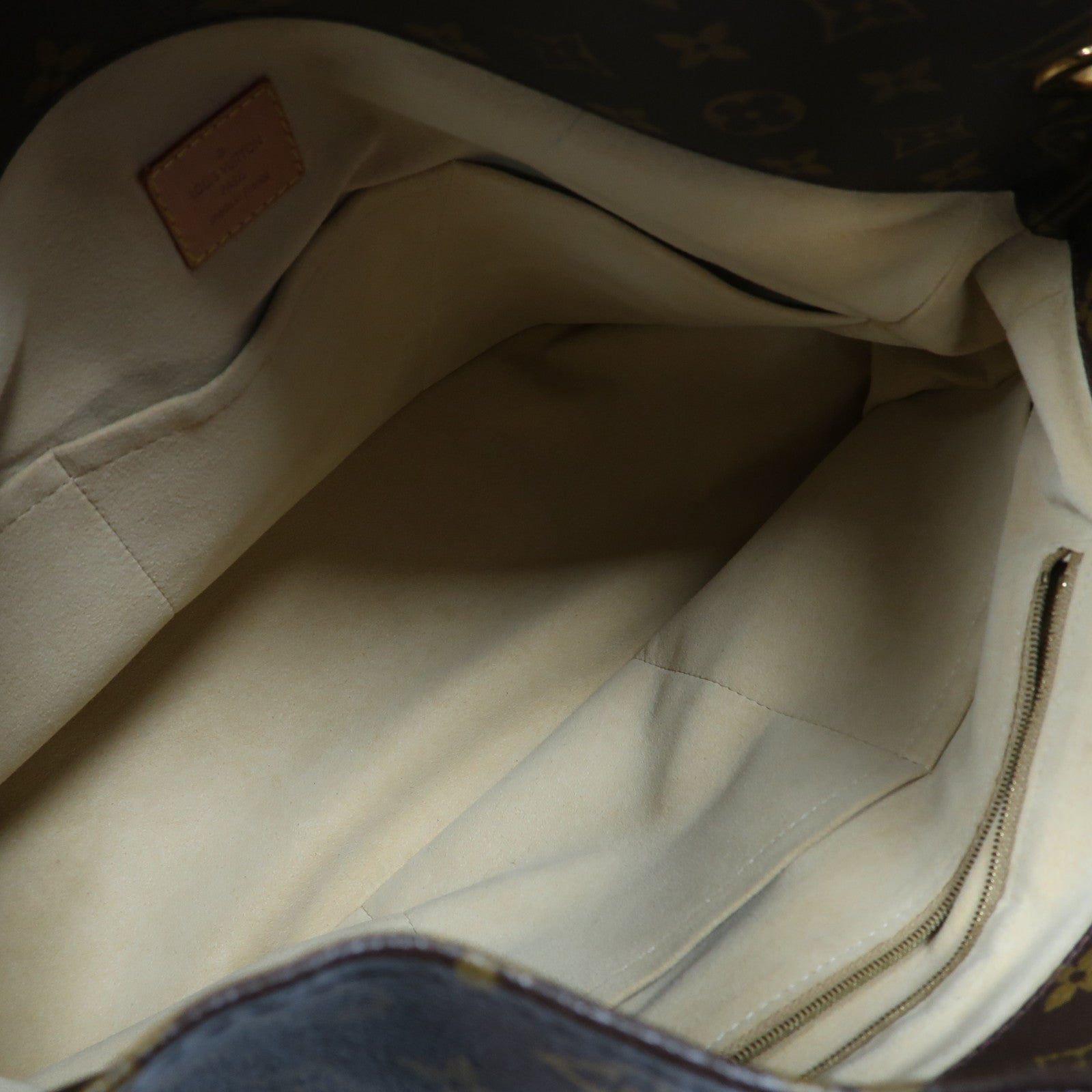 LOUIS VUITTON Monogram Artsy MM金扣肩背袋棕色