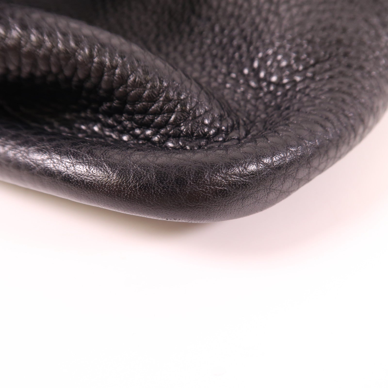 HERMES 【激減優惠】Clemence皮革Picotin MM銀扣手挽袋Noir