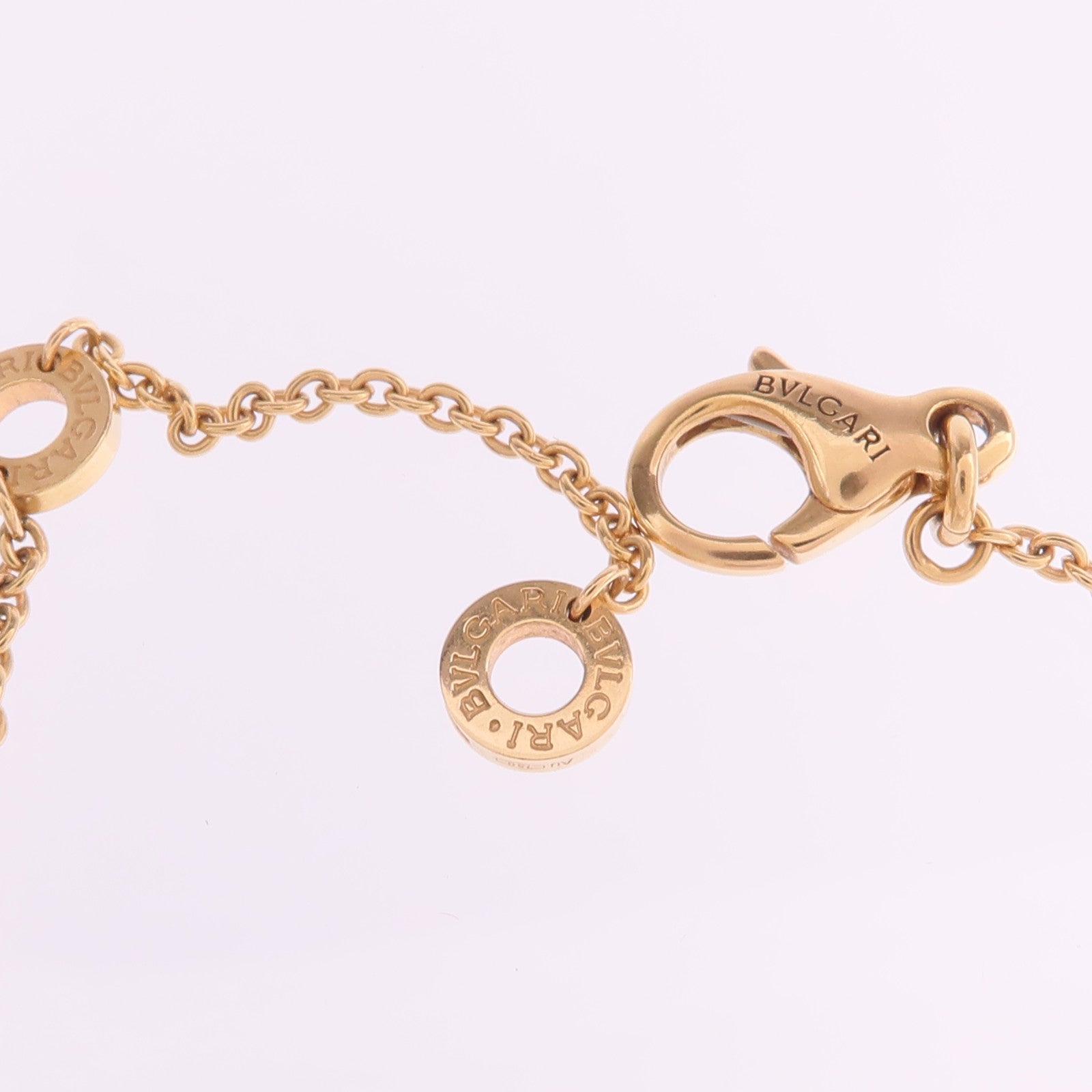 BVLGARI 18K玫瑰金/陶瓷B.Zero 1 Necklace項鍊