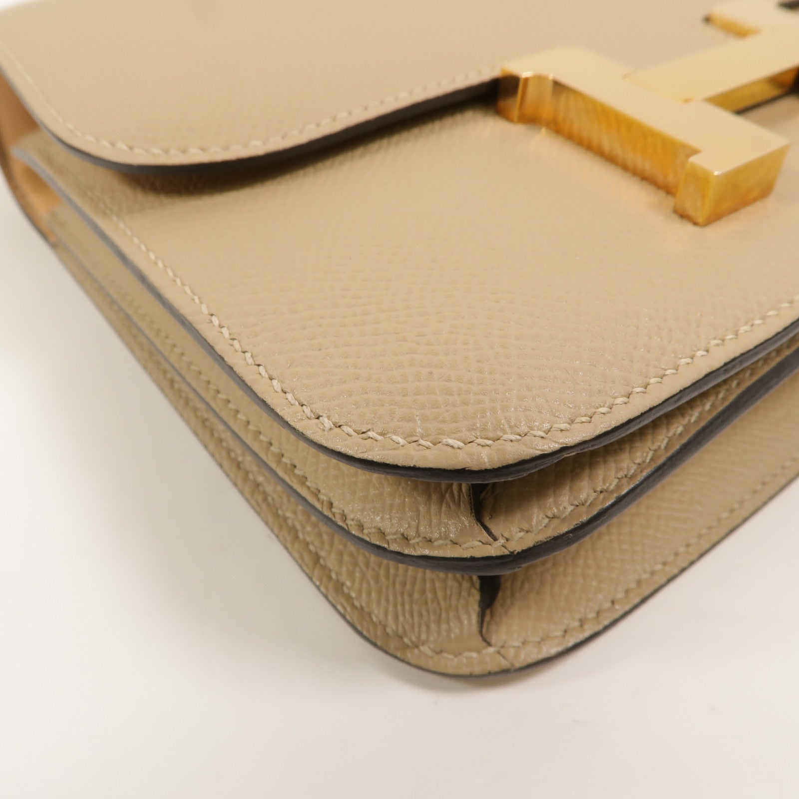 HERMES Epsom皮革Constance Mini肩背袋Trench