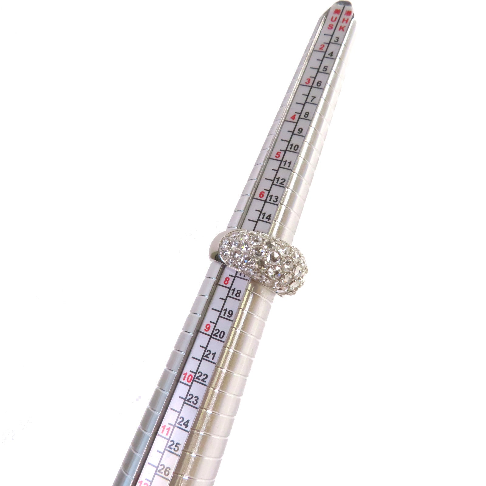 JEWELRY 【激減優惠】PT900鉑金/4.39ct鑽石Diamond Ring戒指US#7.5
