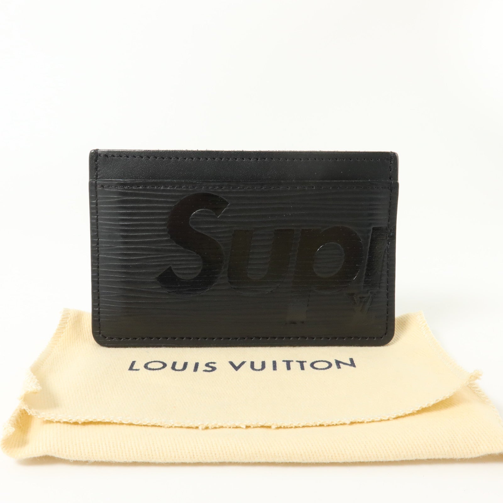 LOUIS VUITTON Epi LV X Supreme卡片套
