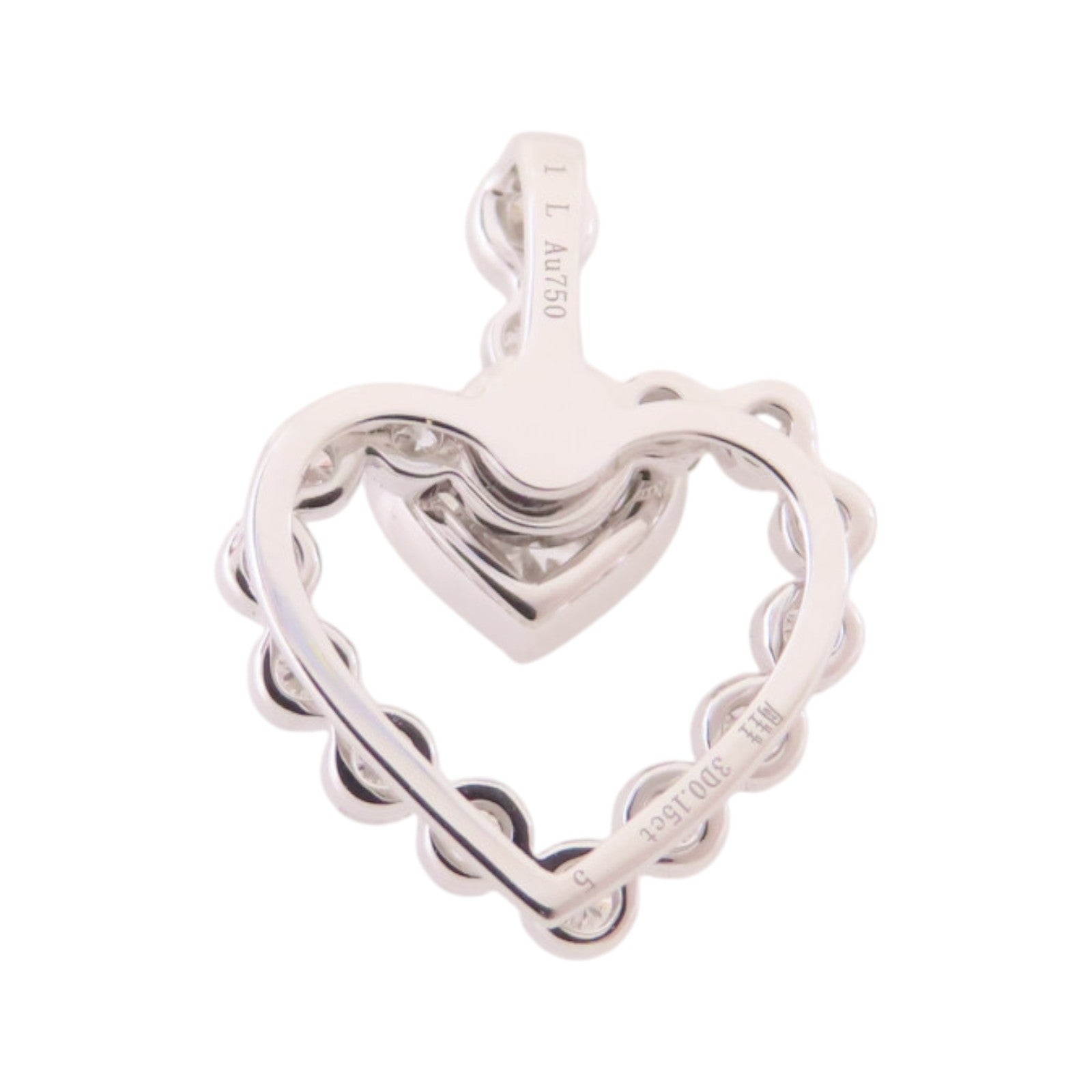 JEWELRY 18K白金/鑽石Diamond Pendant Top吊墜