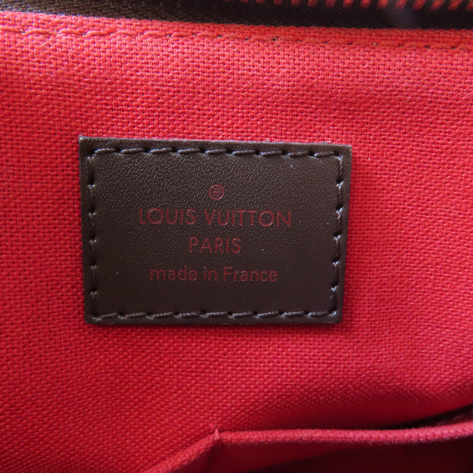 LOUIS VUITTON Damier Westminster GM金扣肩背袋棕色