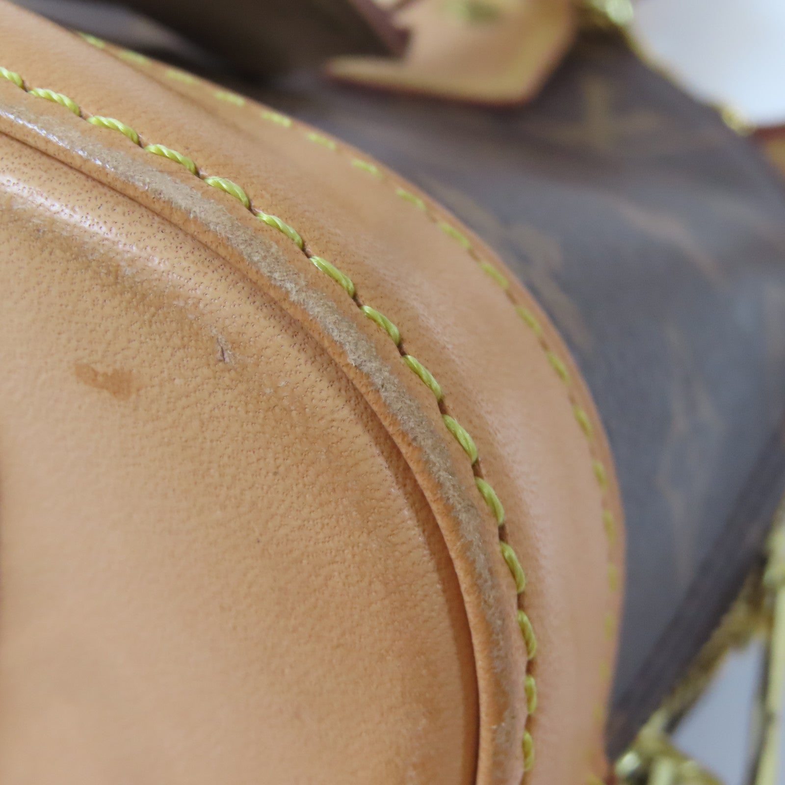 LOUIS VUITTON 【激減優惠】Monogram Alma BB 金扣手挽肩背兩用袋啡色