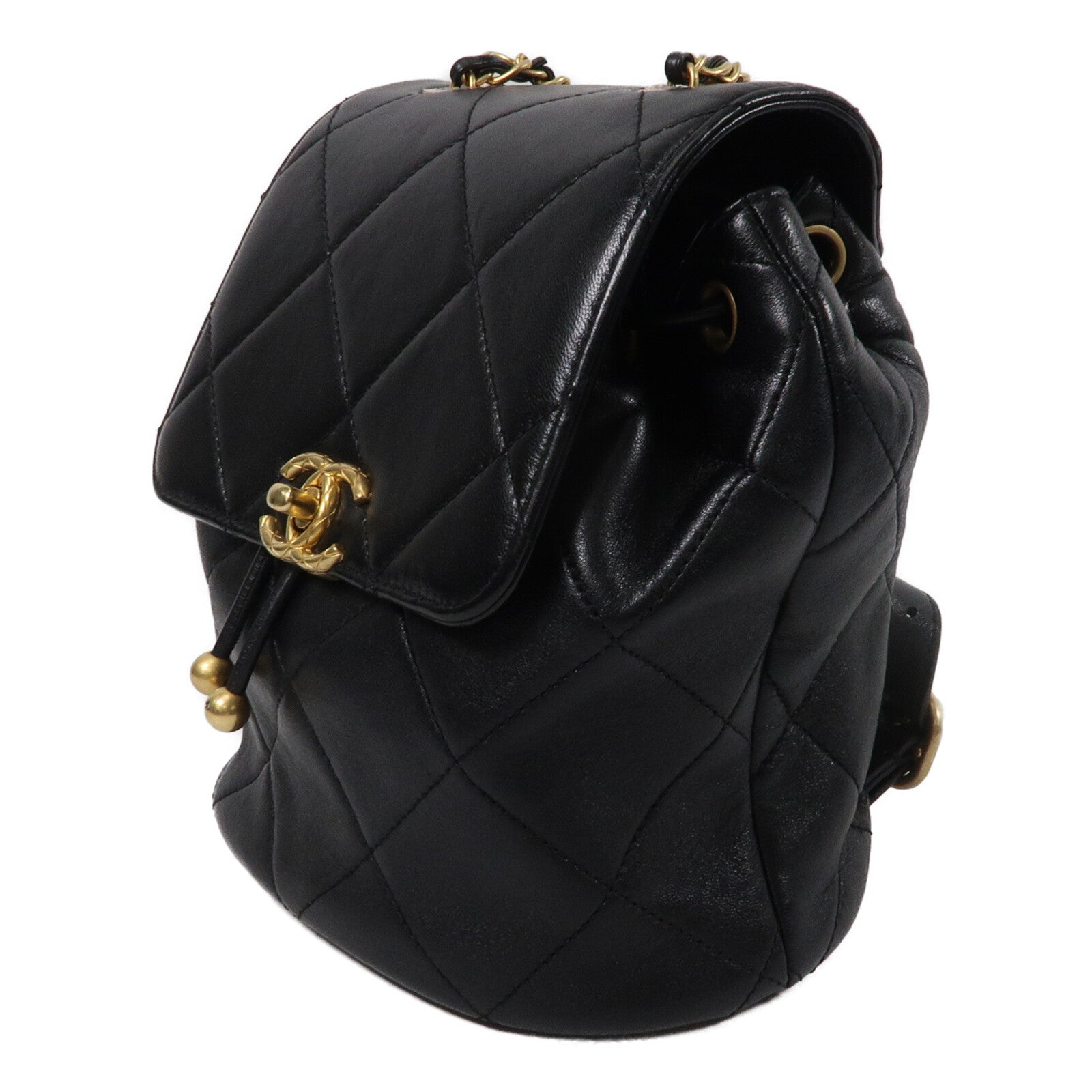 CHANEL 牛皮皮革Backpack背包