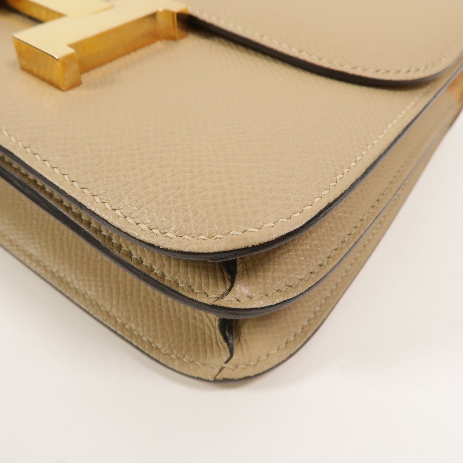 HERMES Epsom皮革Constance Mini肩背袋Trench
