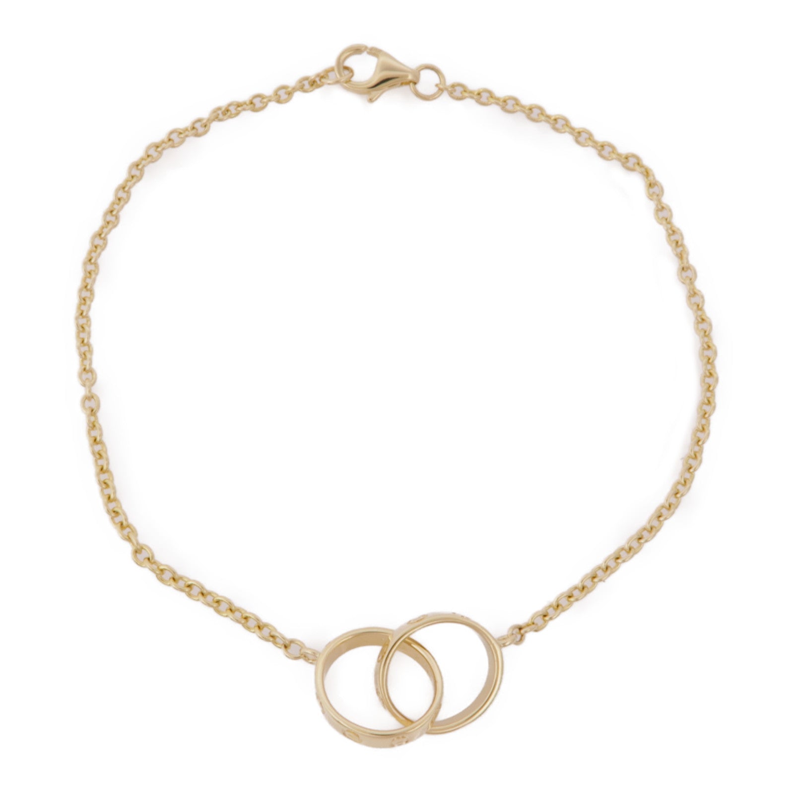 CARTIER 18K黃金Love Bracelet手鏈