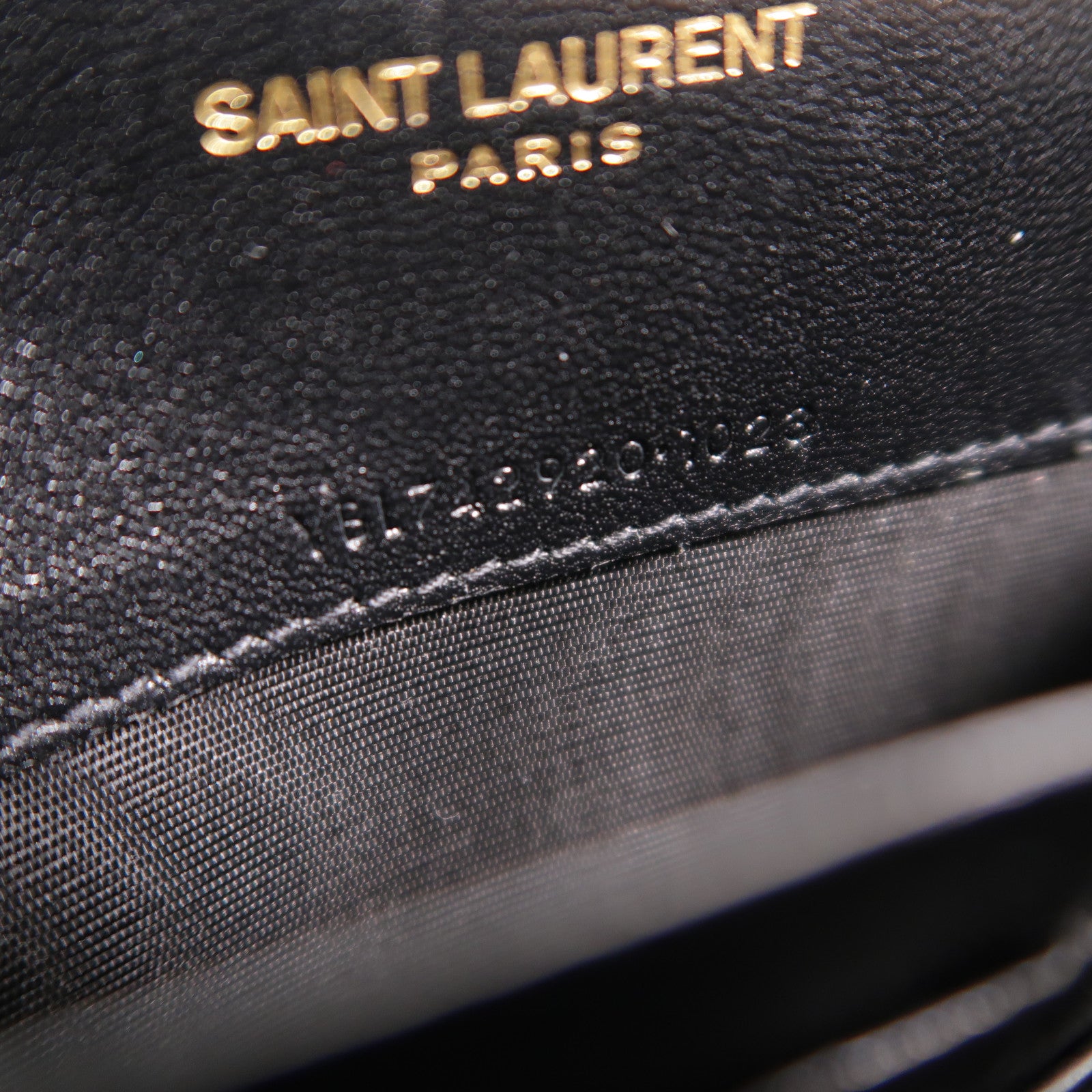 SAINT LAURENT 羊皮皮革Cassandre鏈帶肩背袋